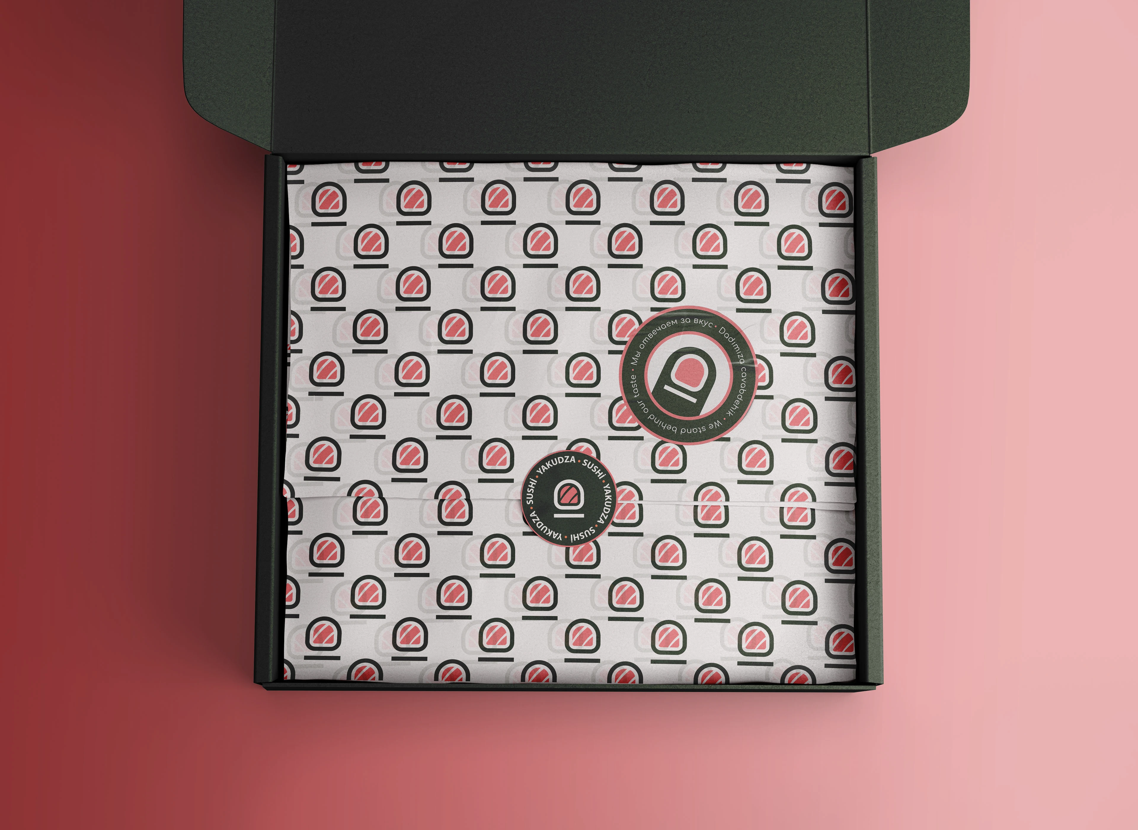 Yakudza sushi — Изображение №3 — Брендинг на Dprofile