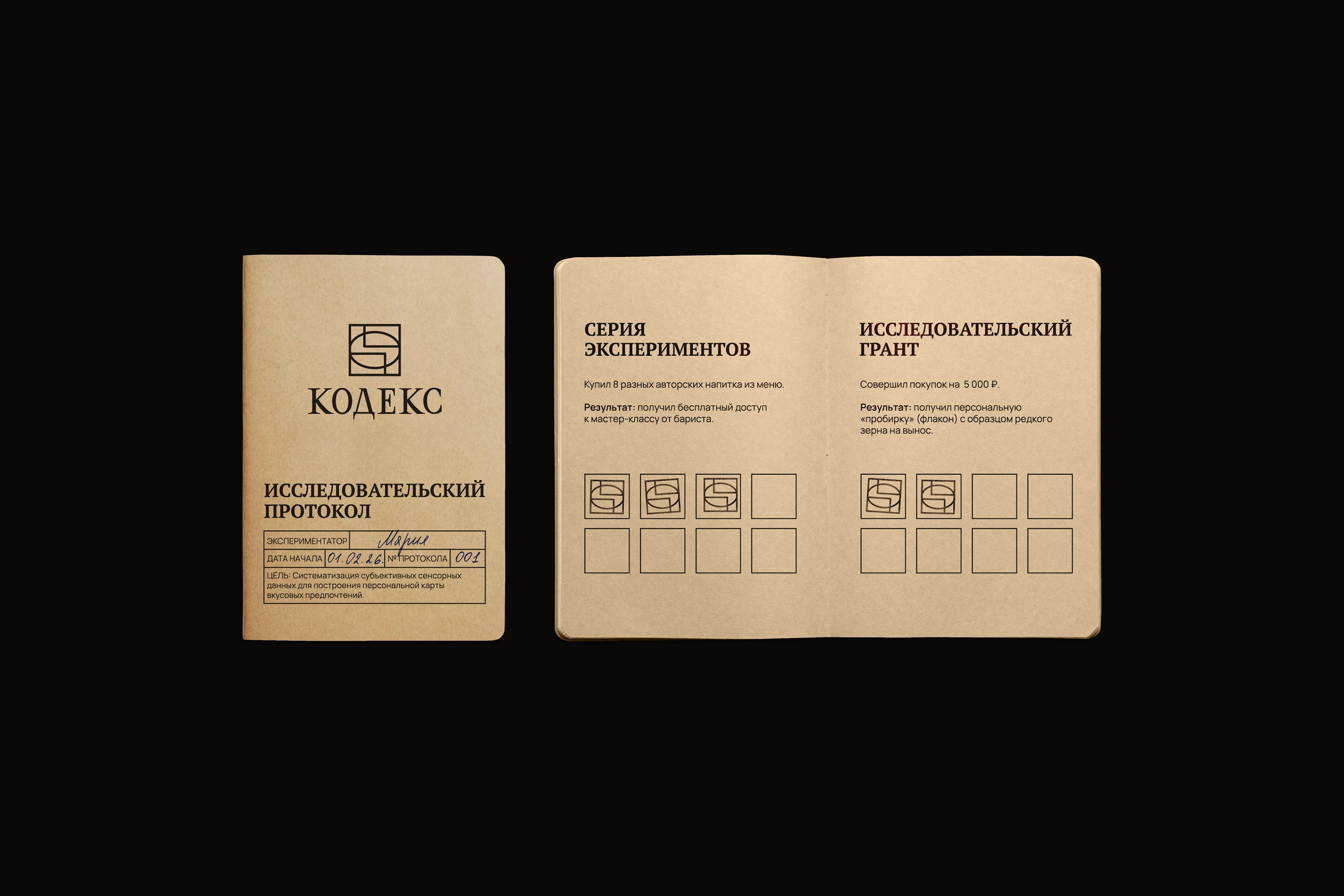 КОДЕКС | фирменный стиль для кофейни — Изображение №10 — Брендинг на Dprofile