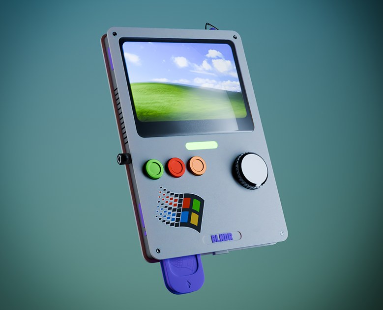 RETRO-BOOT DEVICE — 3D, Анимация на Dprofile