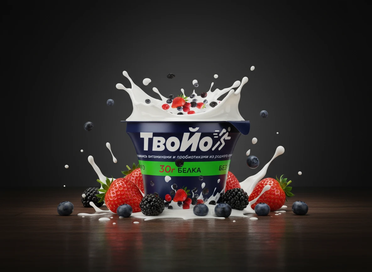 Упаковка био-йогурта для "ТвоЙо" — Изображение №8 — Интерфейсы, Брендинг на Dprofile