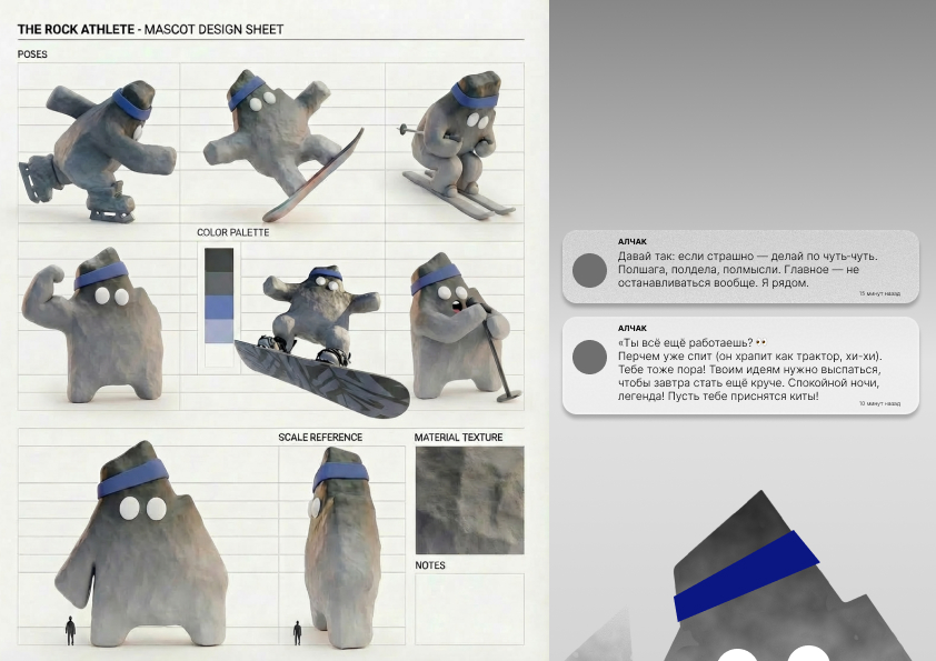 Маскот для Таврида Арт — Изображение №11 — Брендинг, Иллюстрация на Dprofile