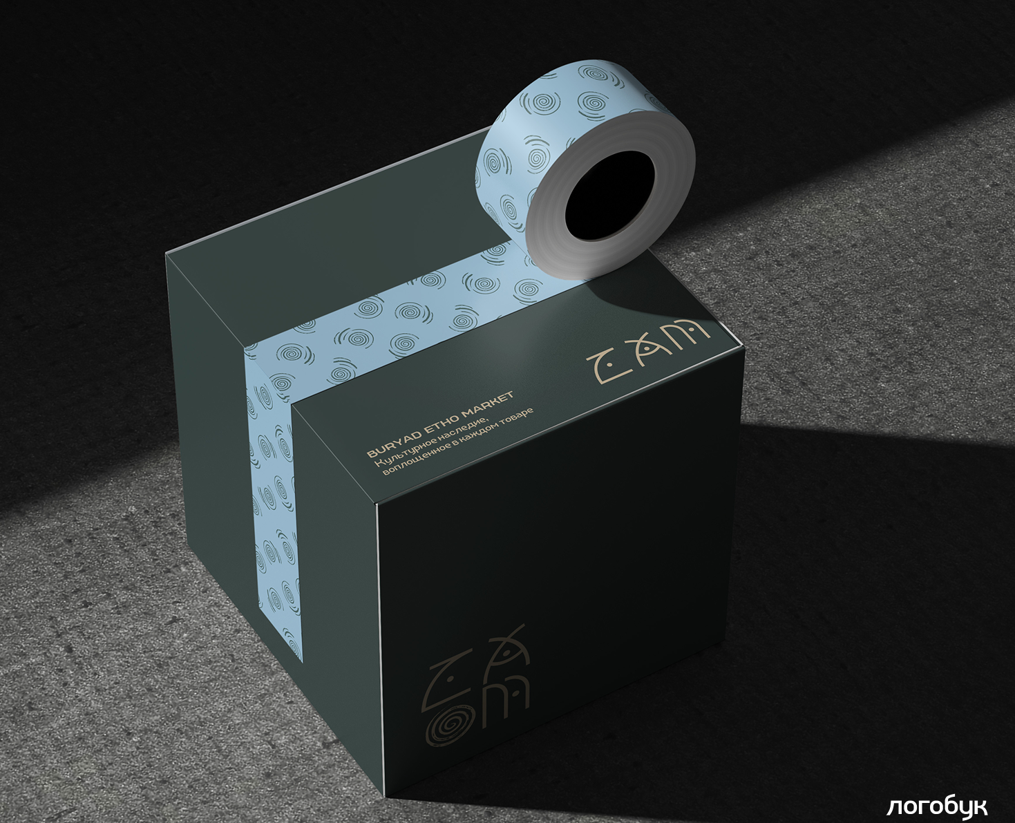 BURYAD ETHO MARKET (логобук) — Брендинг на Dprofile