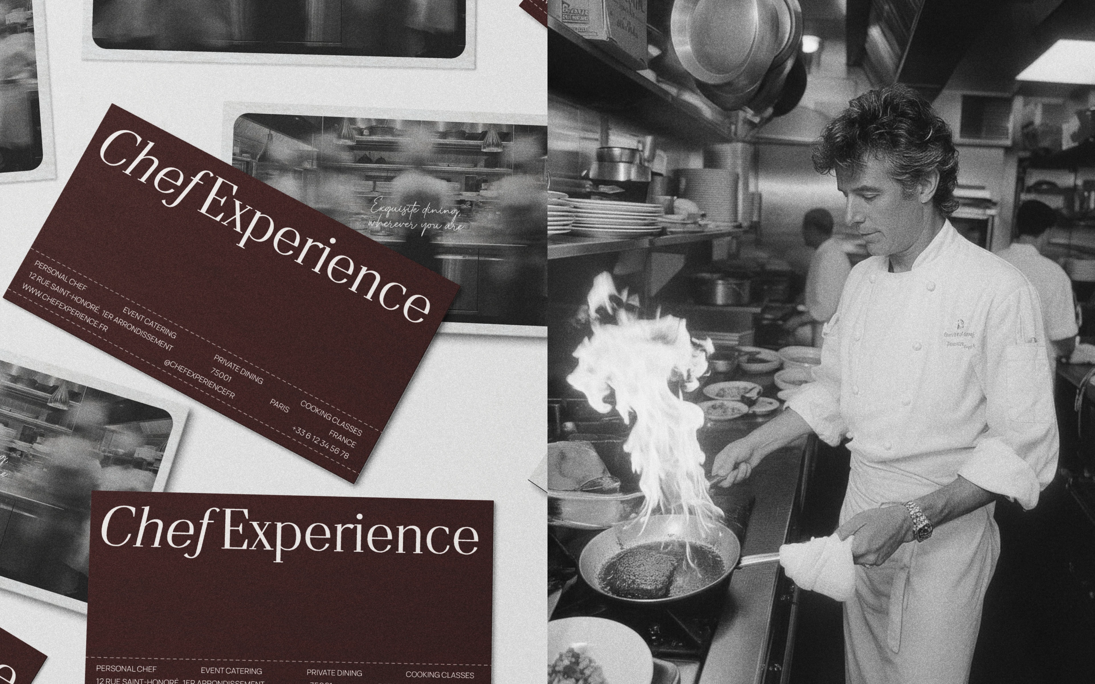 Private Chef Branding — Изображение №9 — Интерфейсы, Брендинг на Dprofile