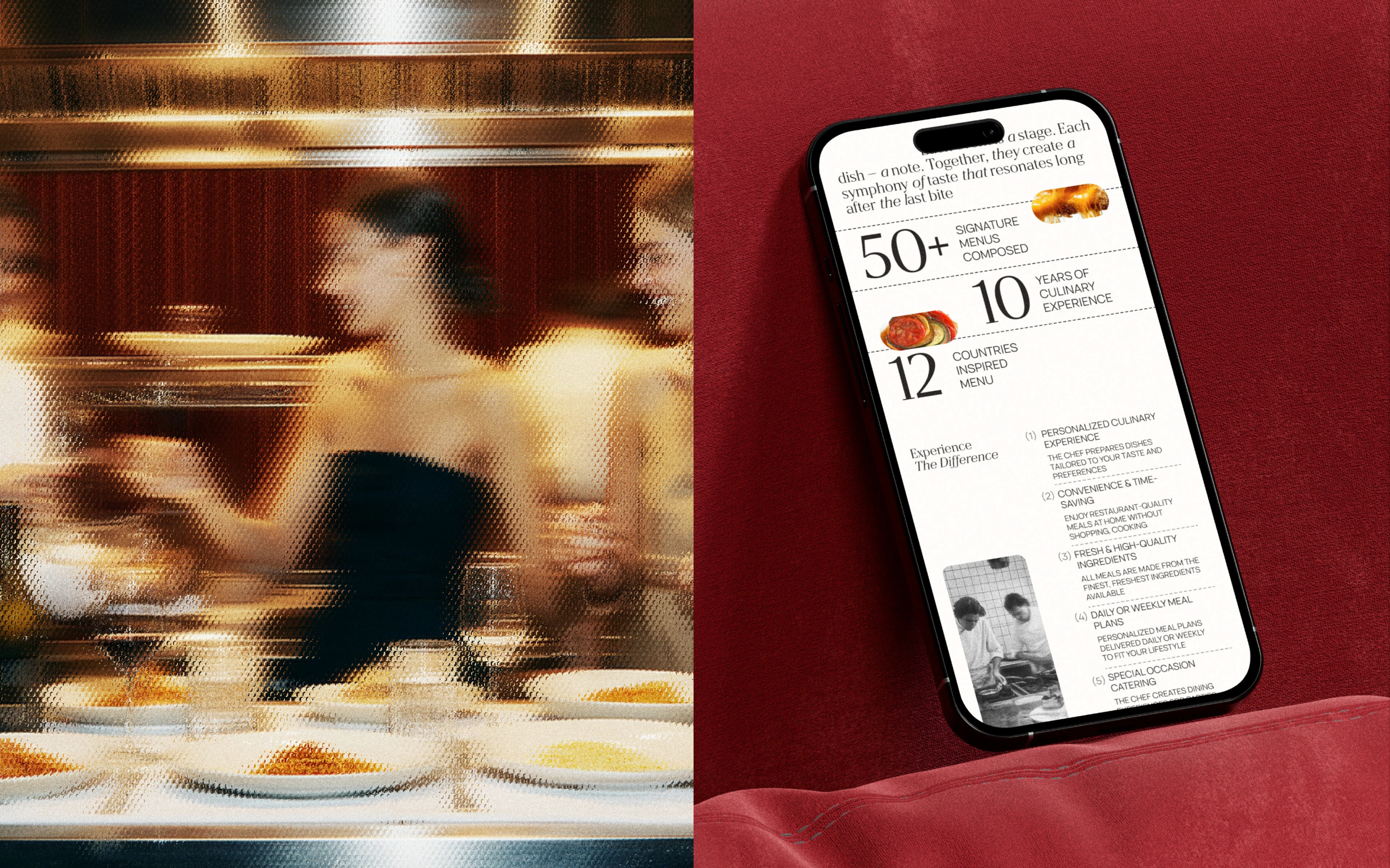 Private Chef Branding — Изображение №13 — Интерфейсы, Брендинг на Dprofile