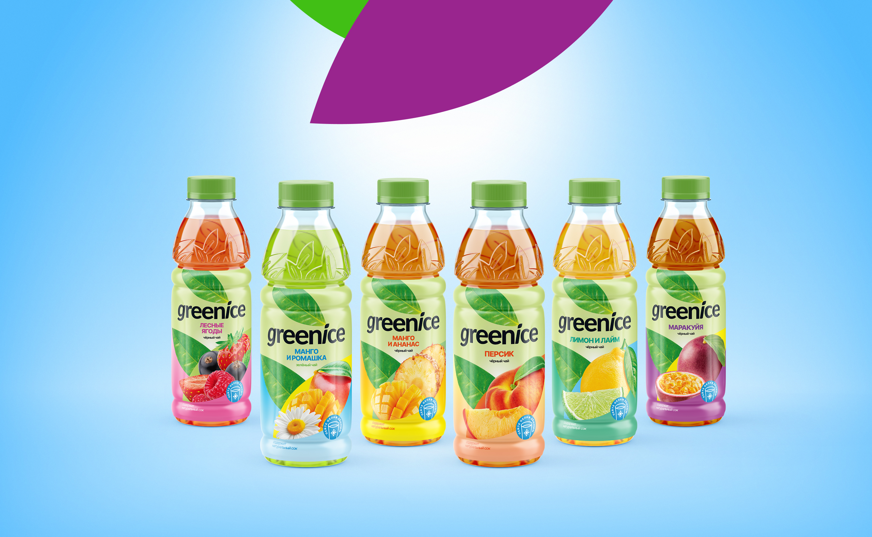 Упаковка | Холодный чай | Greenice — Изображение №2 — Брендинг на Dprofile
