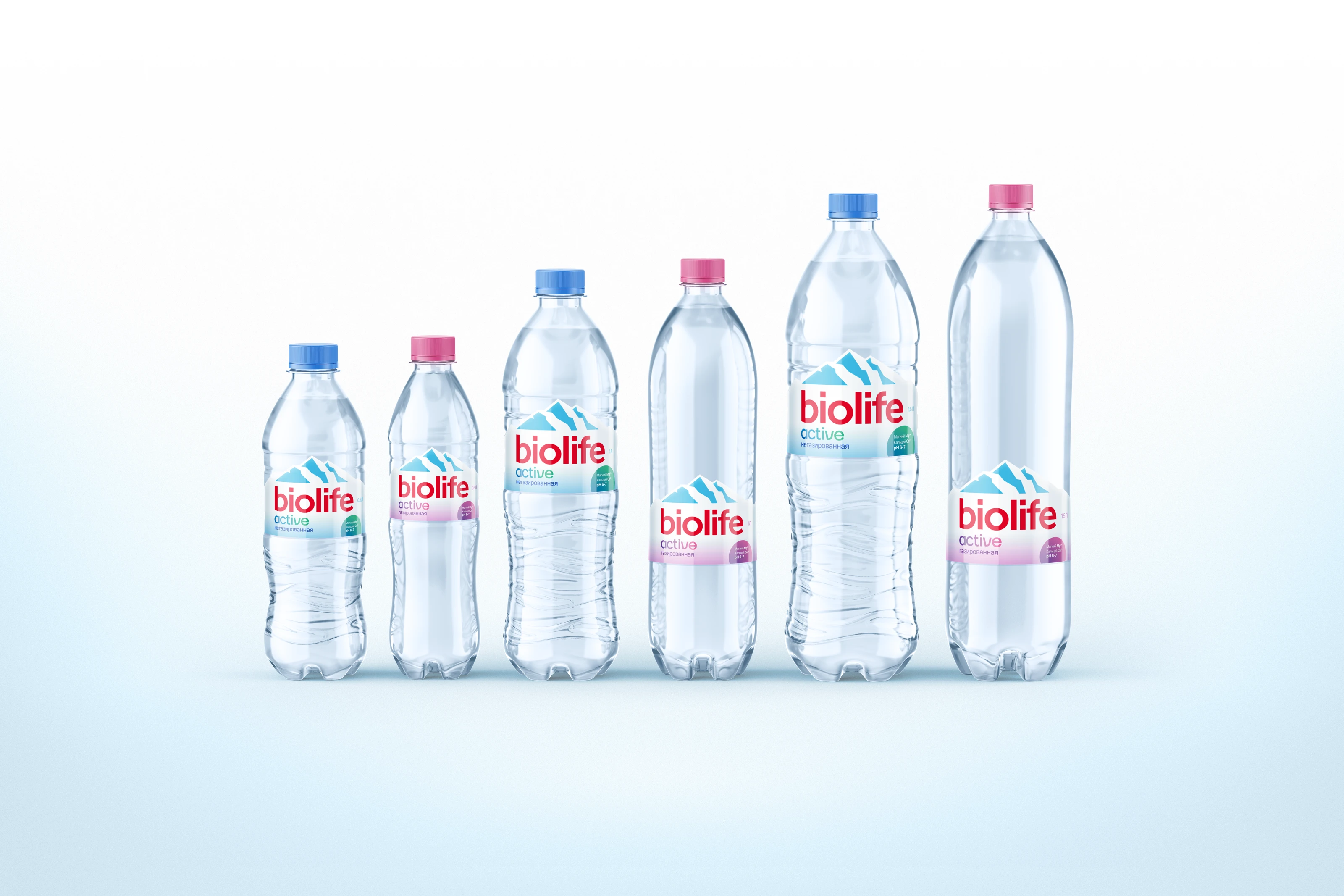 Дизайн этикеток питьевой воды Biolife active — Изображение №7 — Брендинг на Dprofile