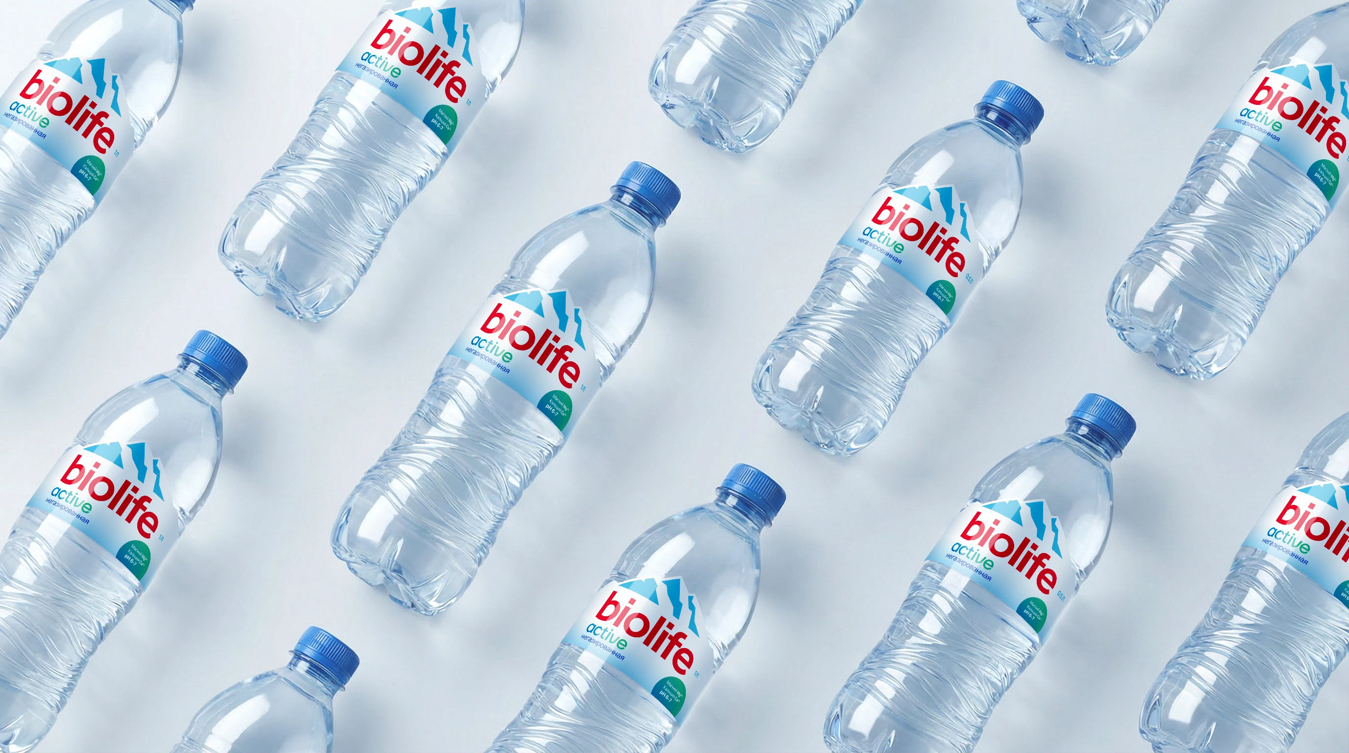 Дизайн этикеток питьевой воды Biolife active — Изображение №8 — Брендинг на Dprofile