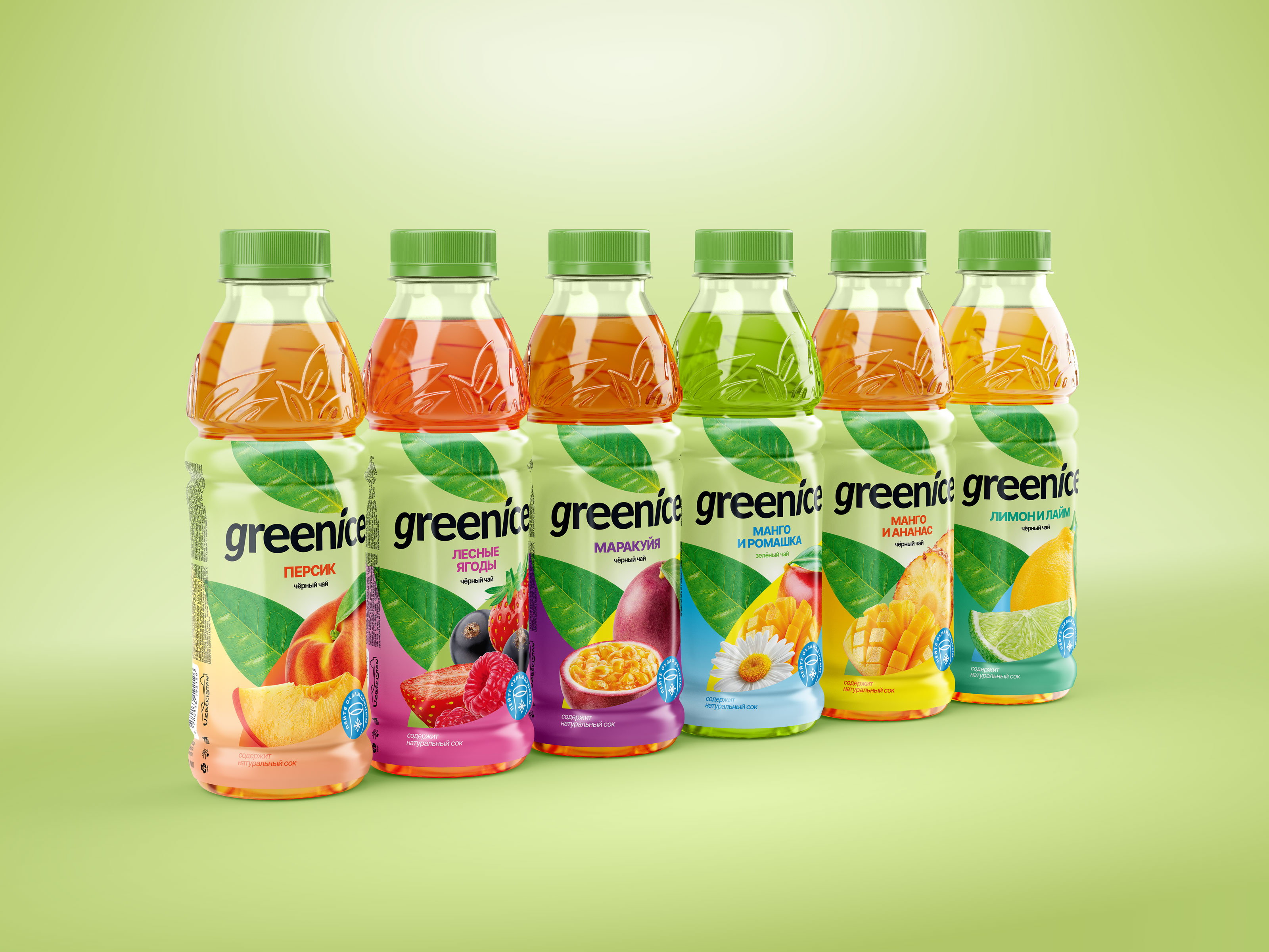 Упаковка | Холодный чай | Greenice — Изображение №4 — Брендинг на Dprofile
