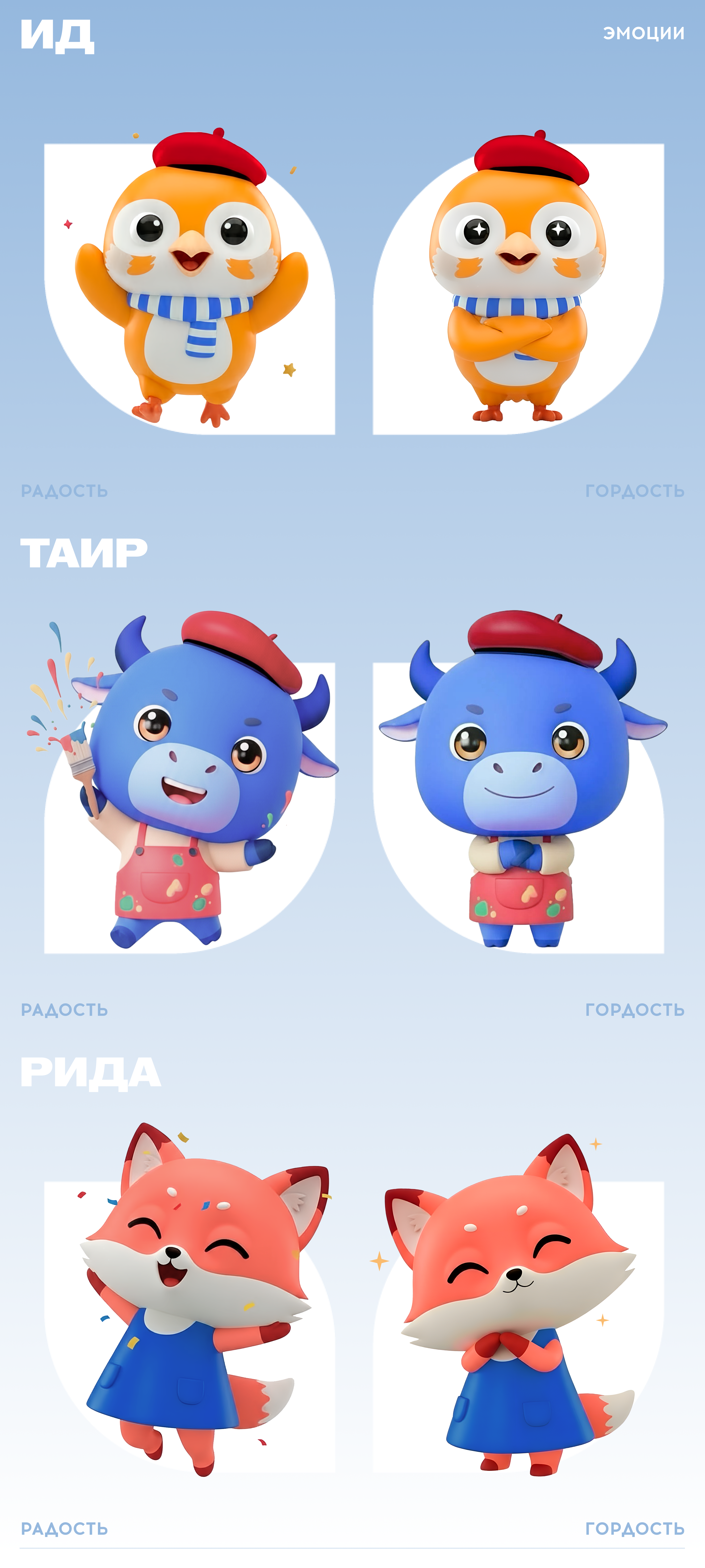 Разработка маскота для ТАВРИДА АРТ — Изображение №5 — Брендинг, Иллюстрация на Dprofile