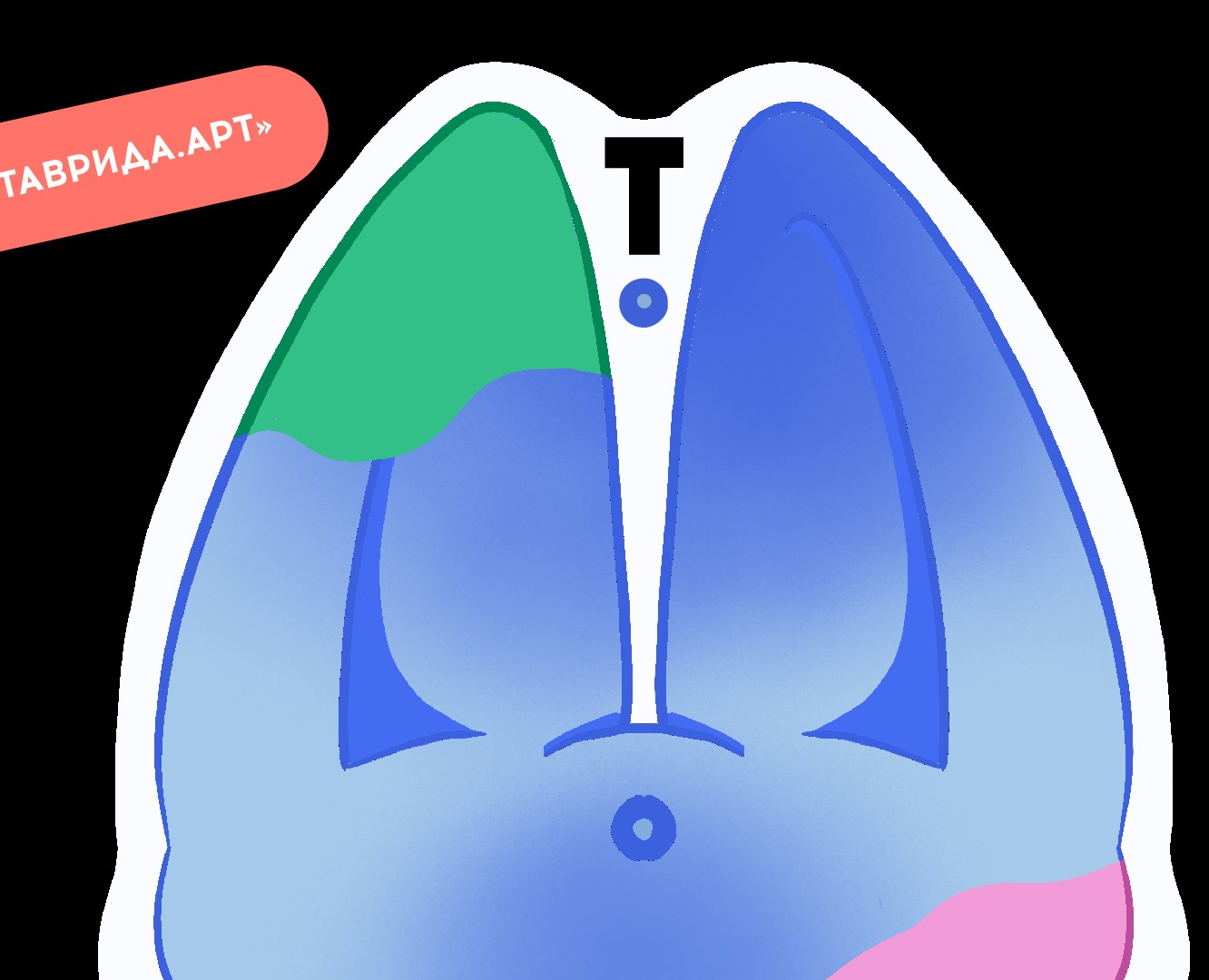Маскот для конкурса ТАВРИДА.АРТ — Брендинг, Иллюстрация на Dprofile