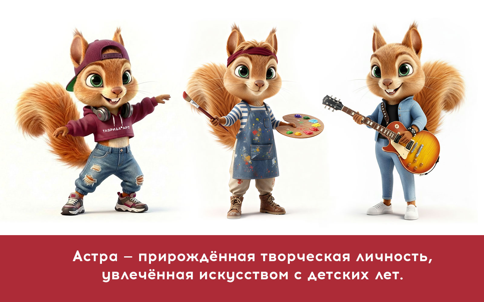 Маскот «Таврида.АРТ» - Астра — Изображение №6 — Брендинг, Иллюстрация на Dprofile