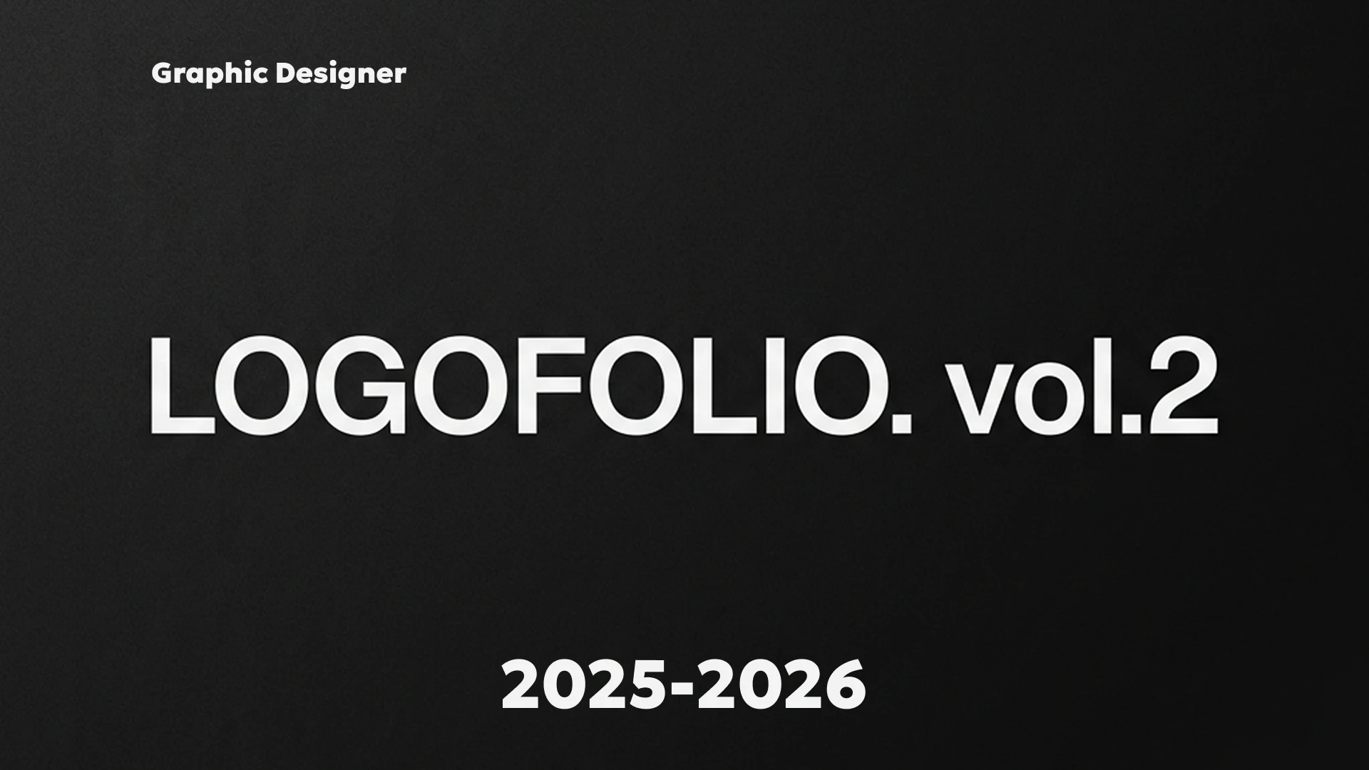 Logofolio vol.2 2025-2026 — Изображение №1 — Брендинг на Dprofile