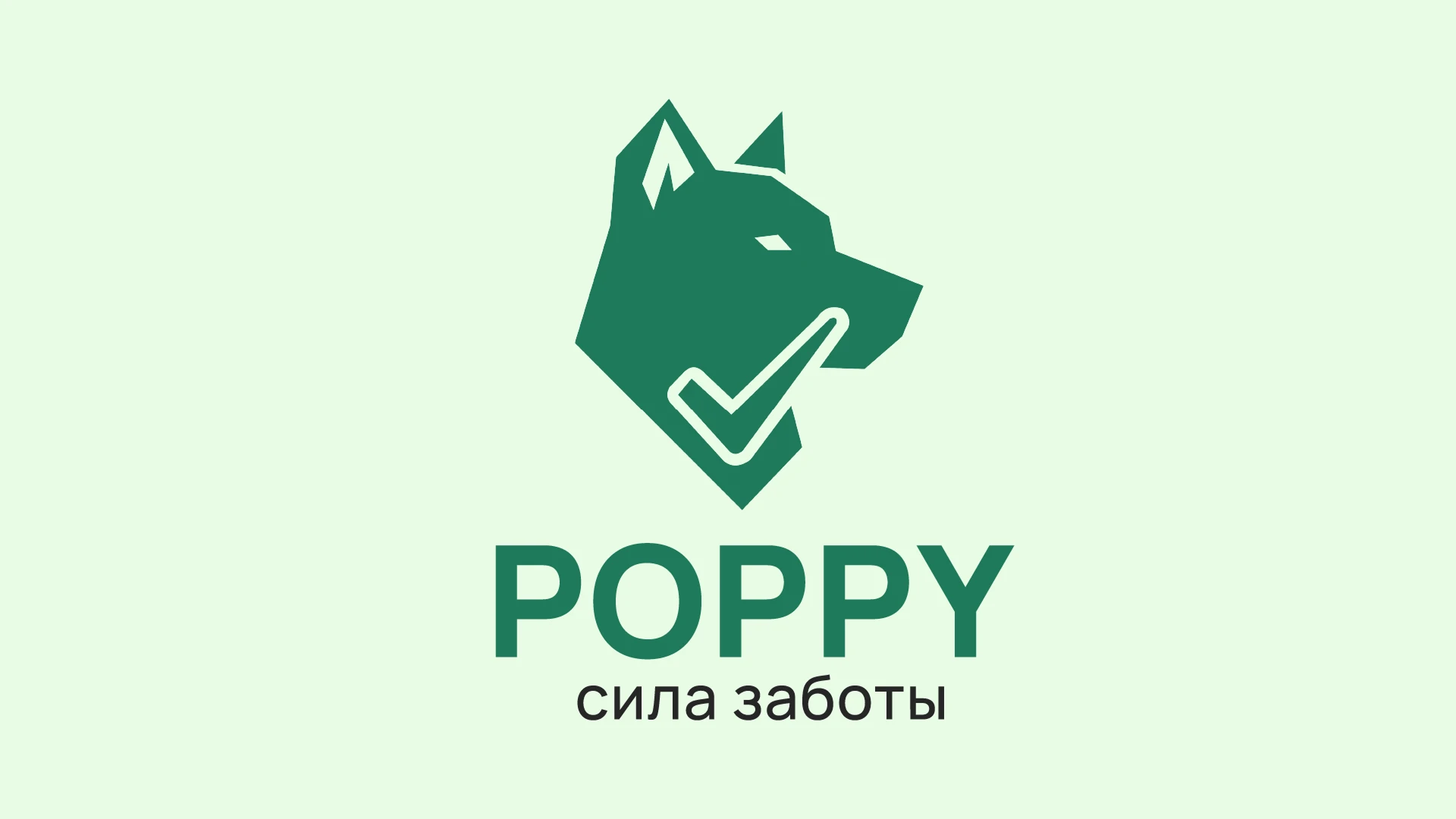 разработка логотипа и прзентации для соцсетей компании Poppy , производящей товары для животных — Изображение №4 — Брендинг, Маркетинг на Dprofile