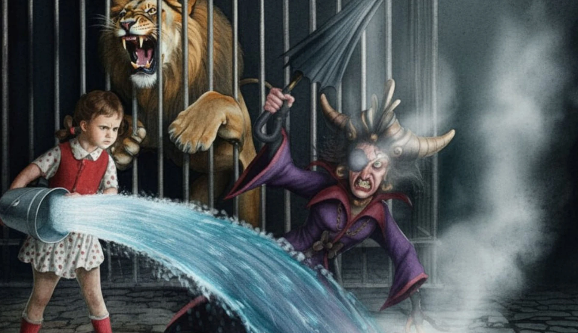 Иллюстрации к книге А.Волкова Волшебник Изумрудного Города — Изображение №16 — Иллюстрация, Графика на Dprofile