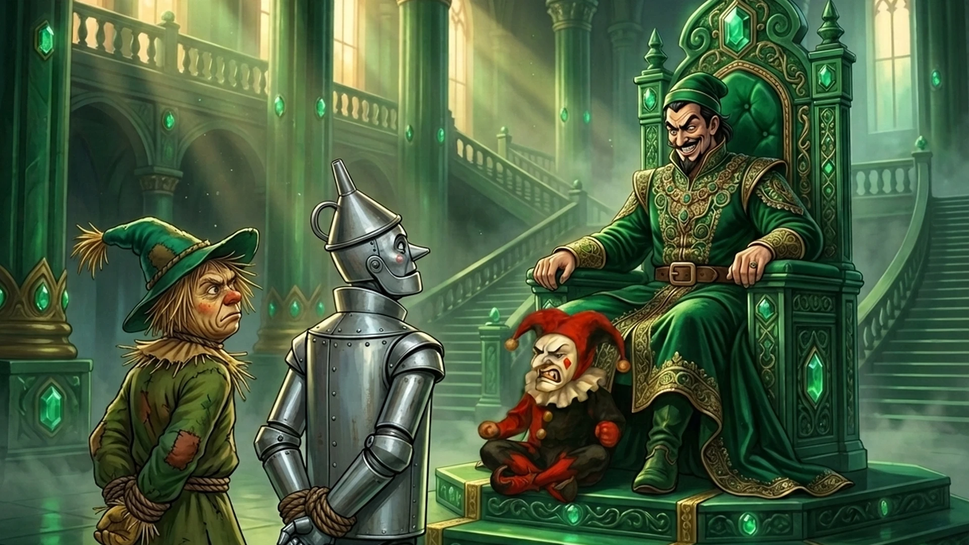 Иллюстрации к книге Урфин Джюс и его деревянные солдаты — Изображение №7 — Иллюстрация, Нейро на Dprofile