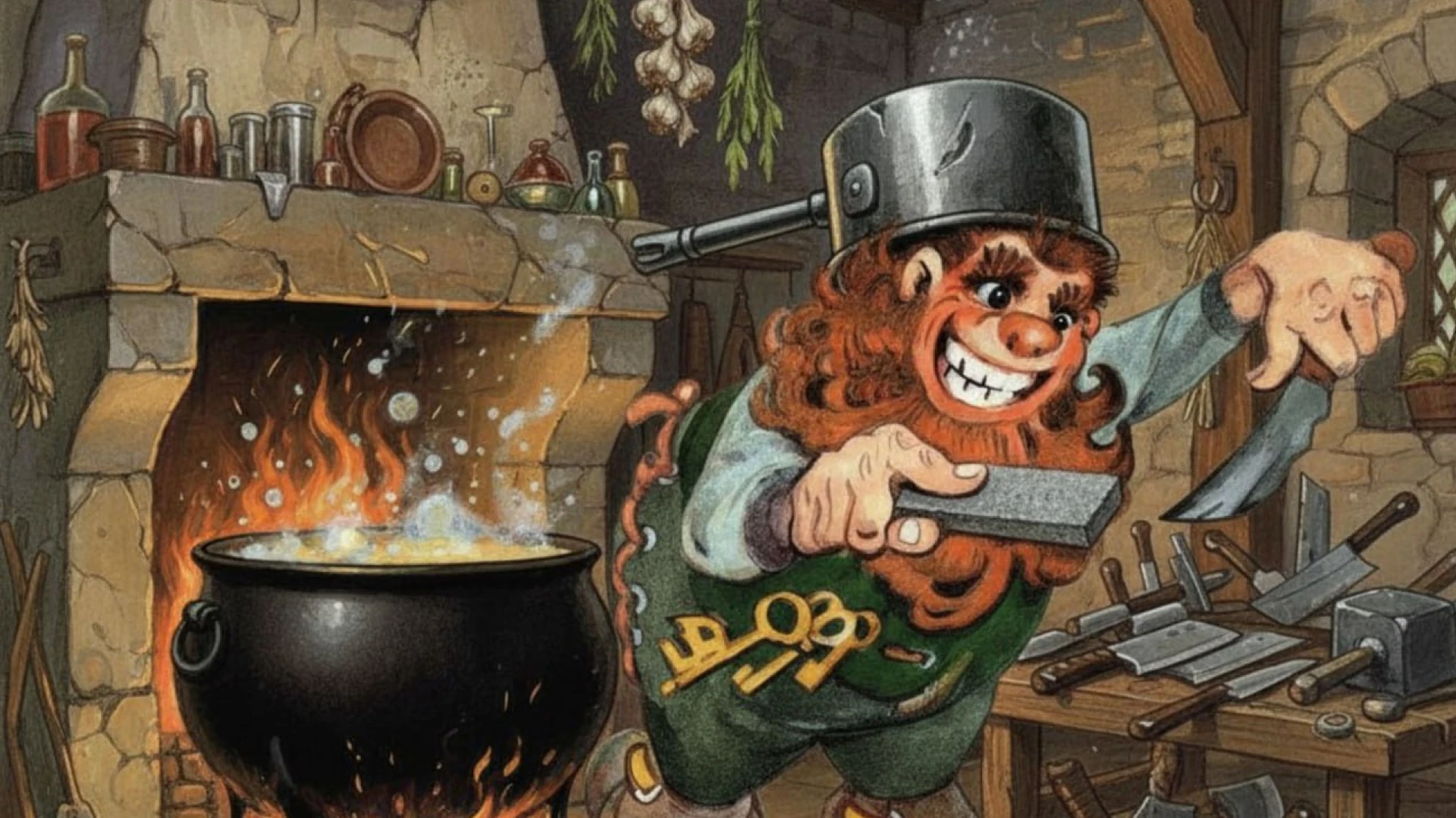 Иллюстрации к книге А.Волкова Волшебник Изумрудного Города — Изображение №8 — Иллюстрация, Графика на Dprofile