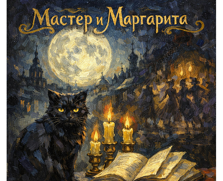 иллюстрации к книге  "Мастер и Маргаритаита" — Иллюстрация, Графика на Dprofile