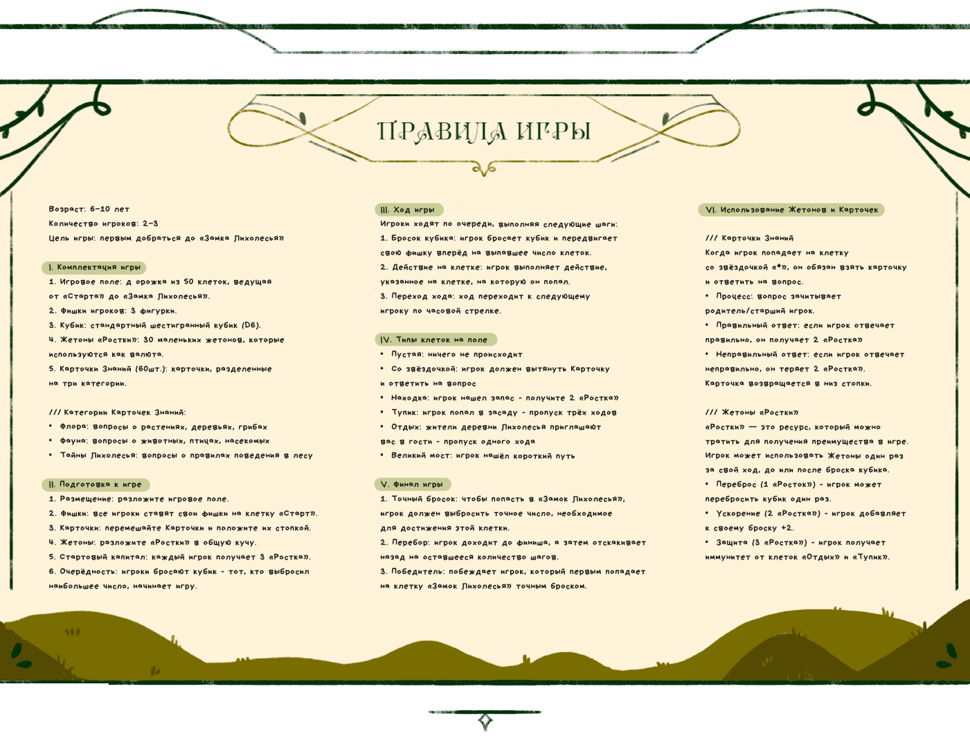 Настольная игра "Хранители Лихолесья" — Изображение №8 — Брендинг, Иллюстрация на Dprofile