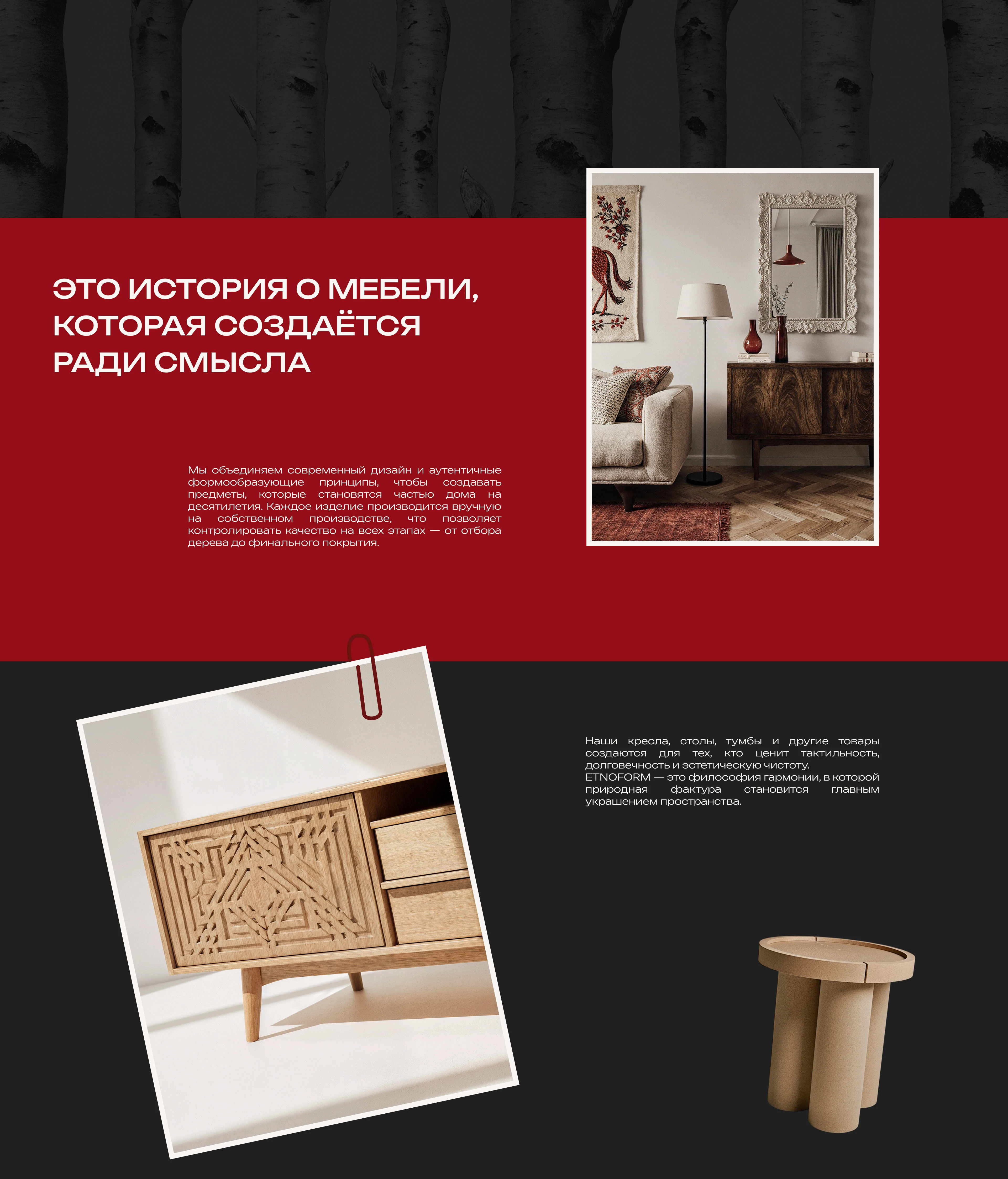 ETNOFORM - online furniture store — Изображение №3 — Интерфейсы на Dprofile