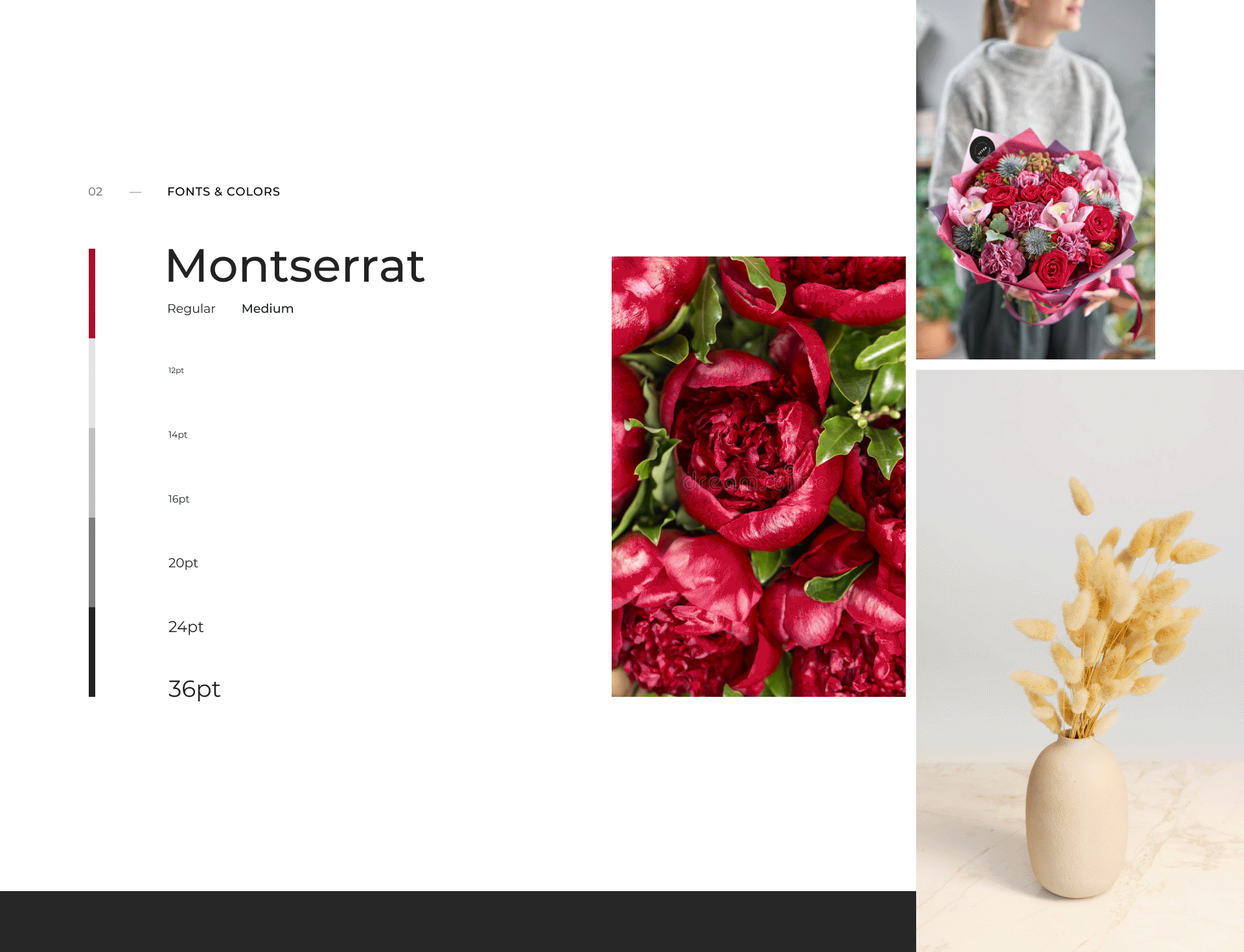 Интернет-магазин цветов «Vetka» — Изображение №4 — Интерфейсы, Брендинг на Dprofile