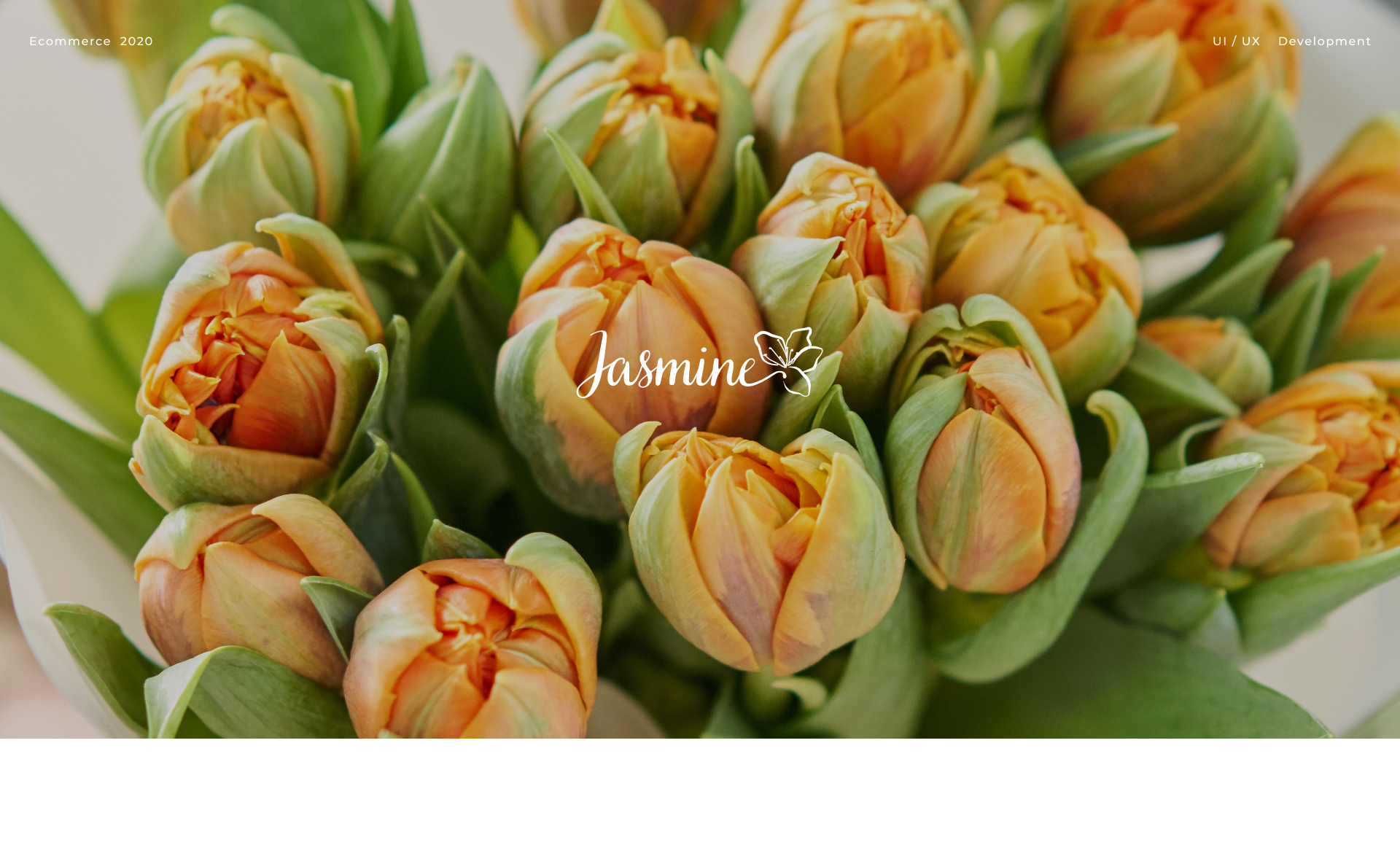 Интернет-магазин цветов «Jasmine» — Изображение №1 — Интерфейсы на Dprofile