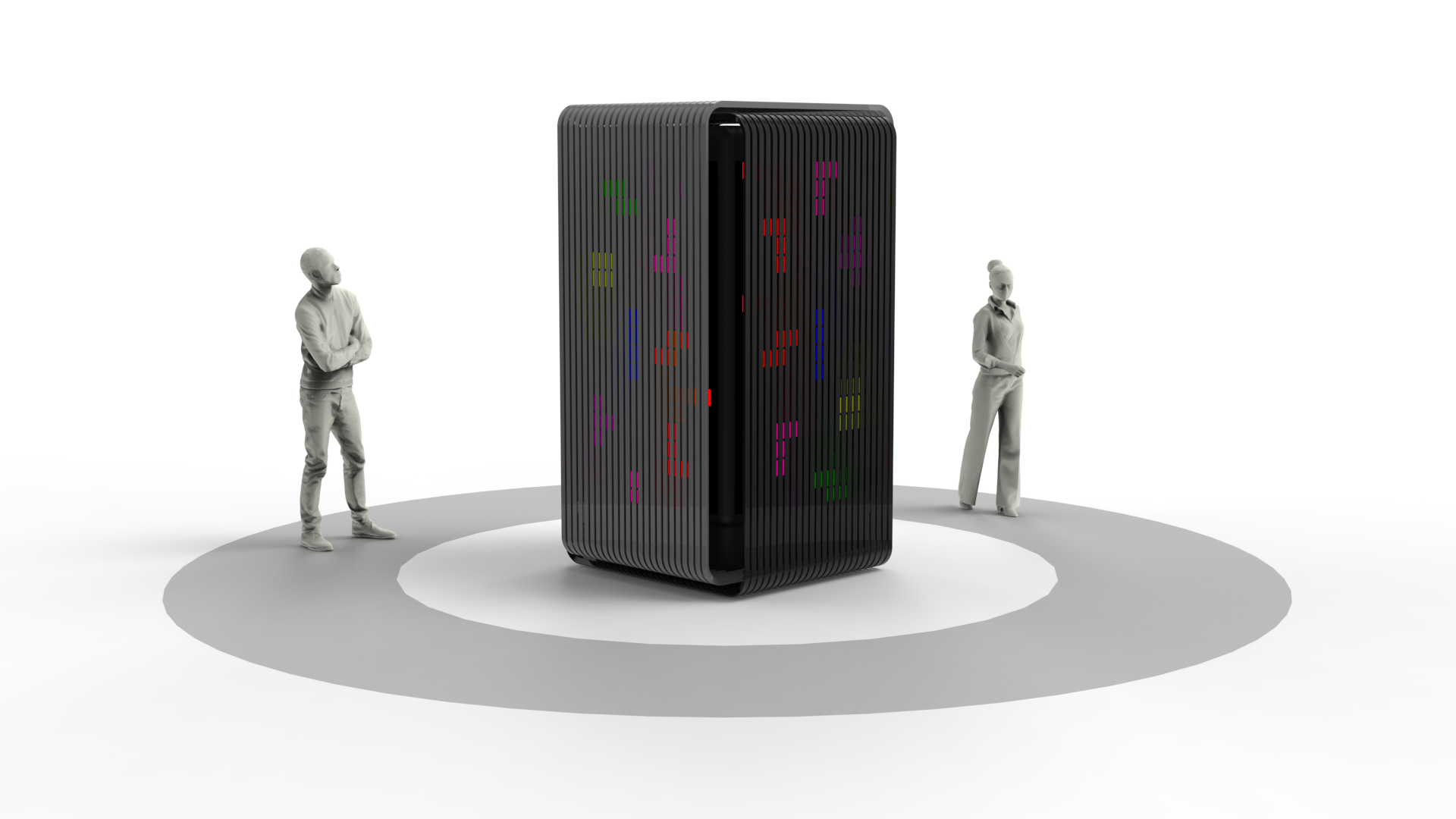 Арт-объект "Тетрис" — Изображение №5 — 3D, Промдизайн на Dprofile