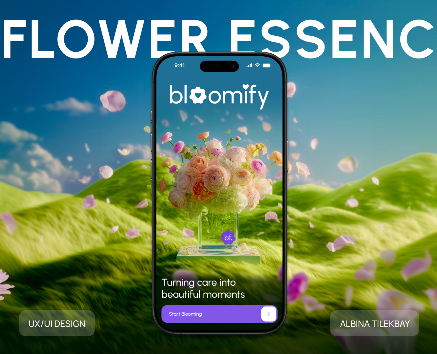 Приложение для покупки цветов | Bloomify — Интерфейсы на Dprofile