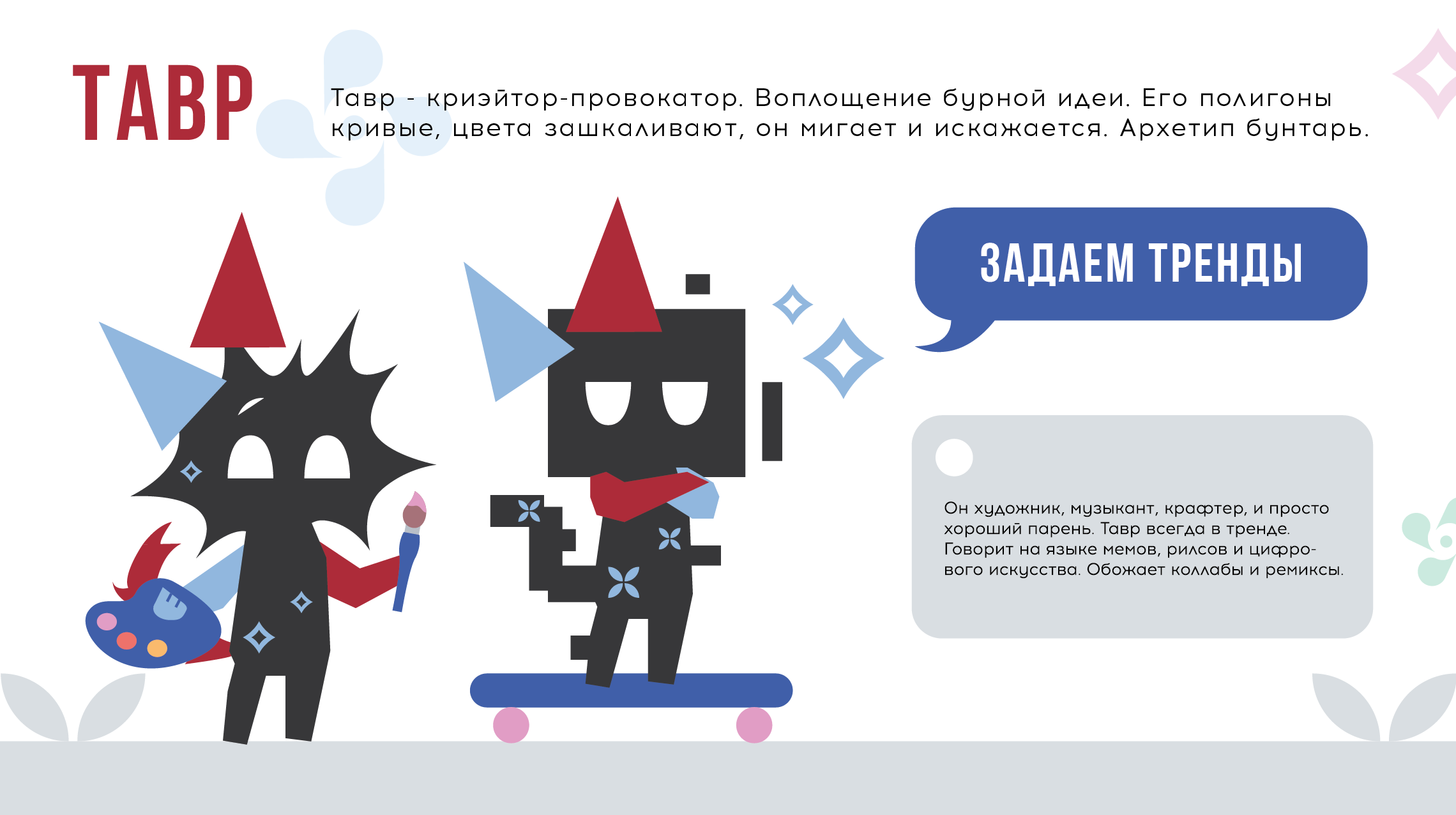 Маскоты для Таврида.Арт — Изображение №2 — Иллюстрация на Dprofile