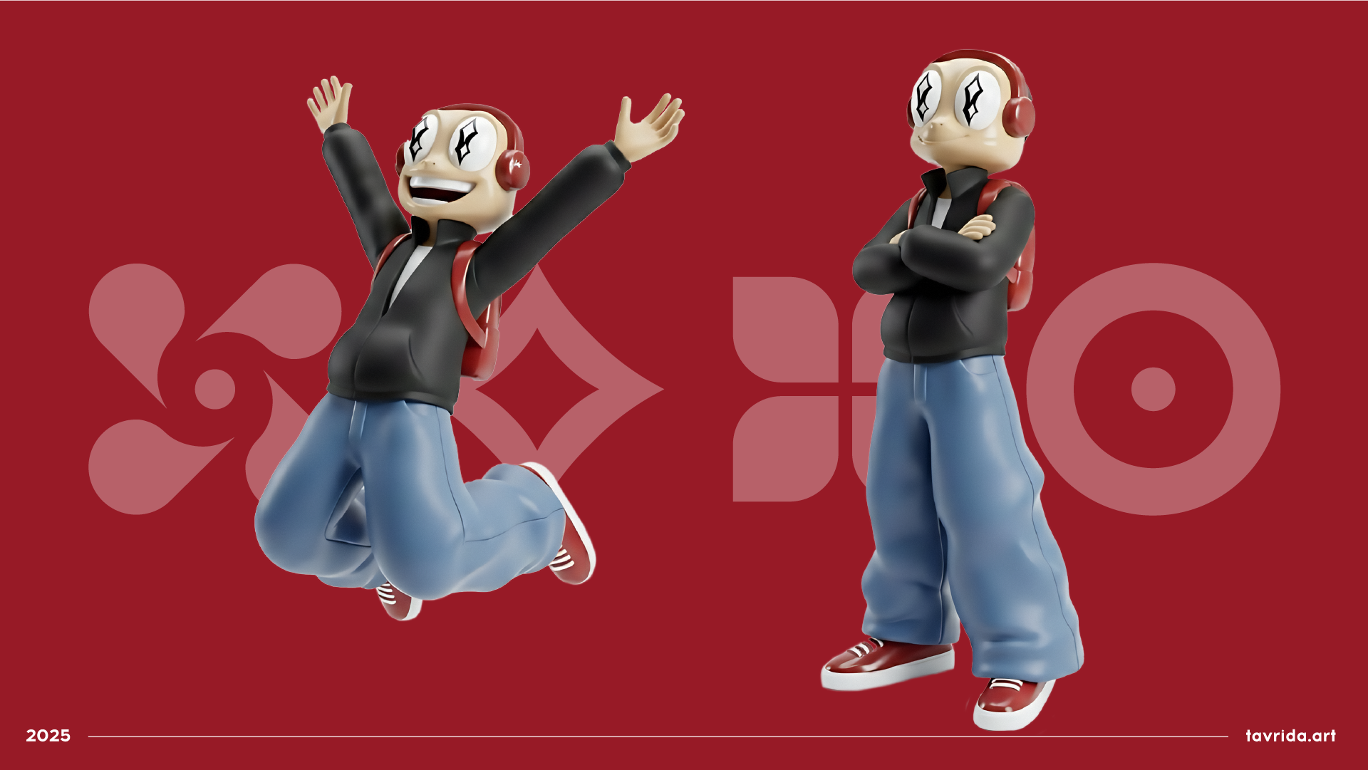 Маскот арт-кластера Таврида.АРТ — Изображение №5 — Брендинг, Иллюстрация на Dprofile