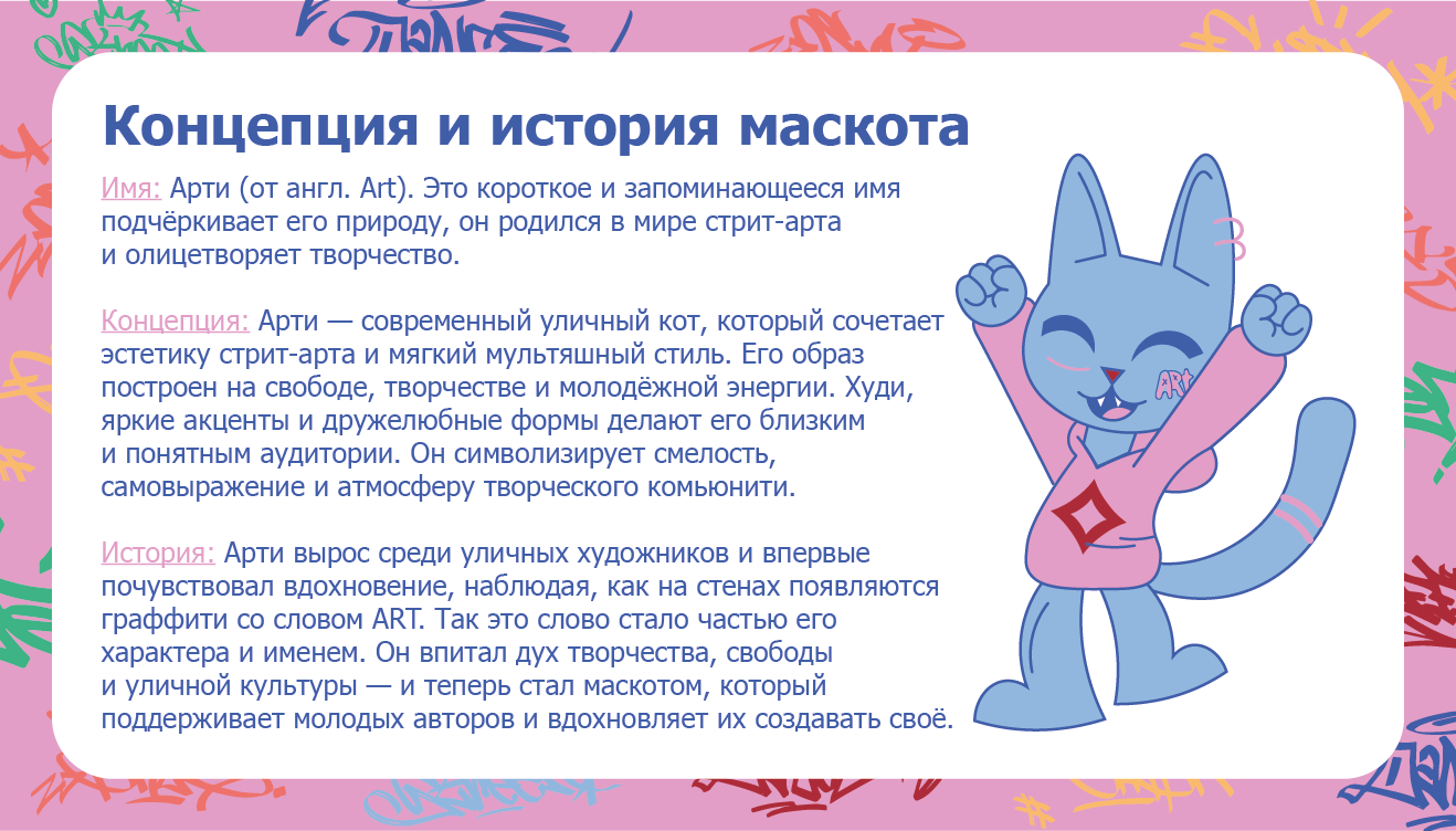 Маскот для Таврида.Арт — Изображение №2 — Брендинг на Dprofile