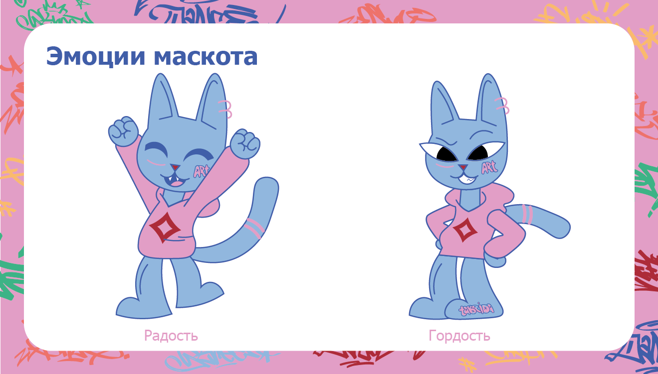 Маскот для Таврида.Арт — Изображение №3 — Брендинг на Dprofile