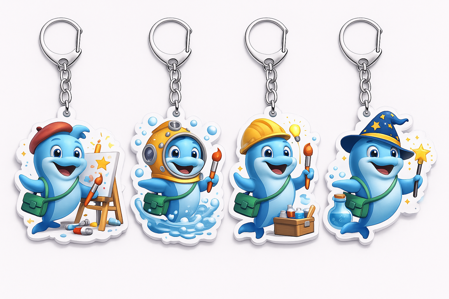 Маскот Дельфи для ТАВРИДА.АРТ — Изображение №8 — Брендинг, Иллюстрация на Dprofile