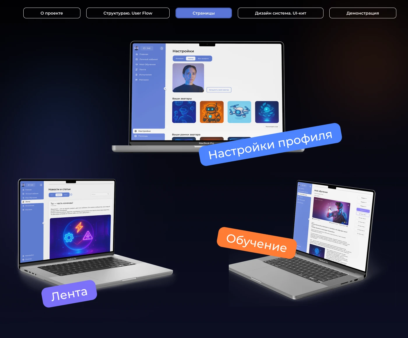 Образовательная платформа «EDUVERSE» — Изображение №8 — Интерфейсы, Брендинг на Dprofile