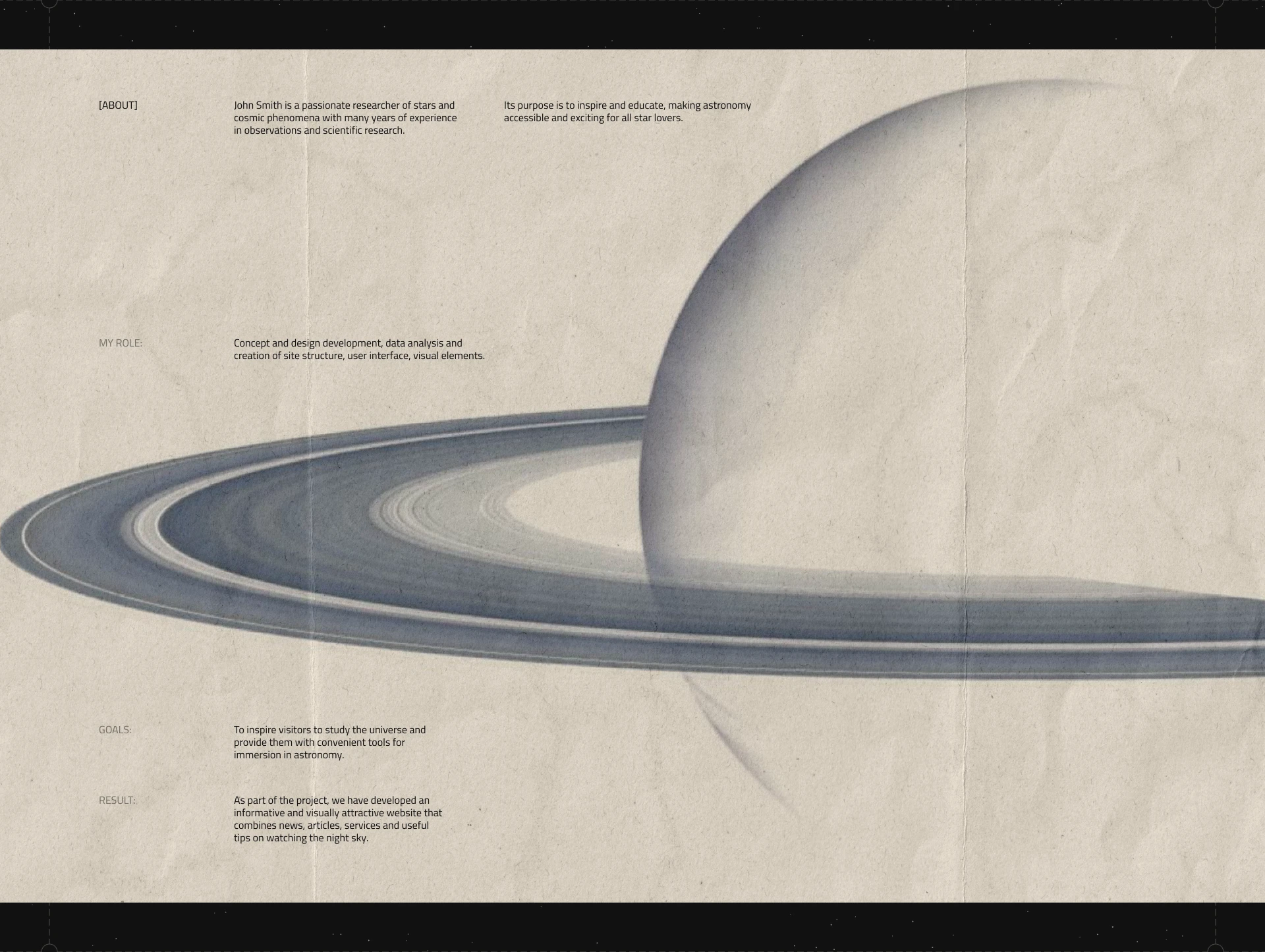 Landing page for Astronomer — Изображение №2 — Интерфейсы на Dprofile