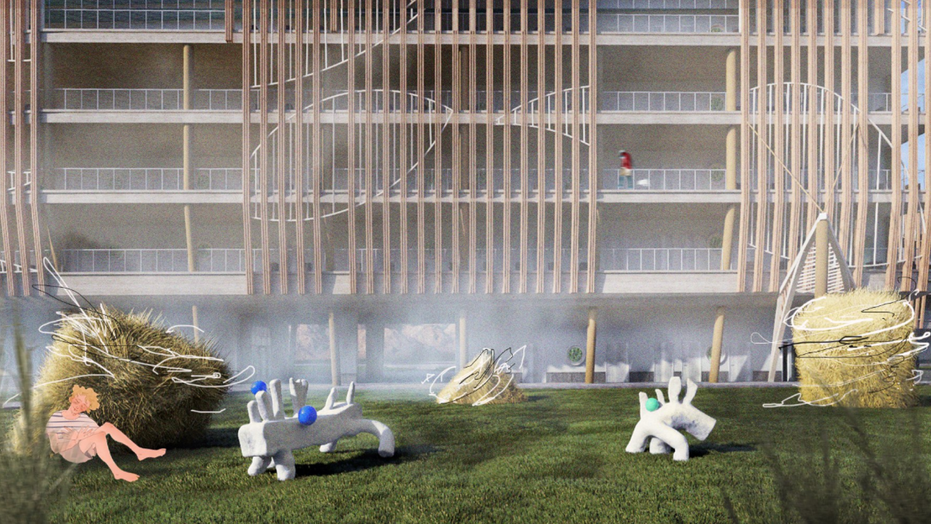 МЕГАТАВРЫ. Маскот арт-кластера Таврида — Изображение №6 — Брендинг, Иллюстрация на Dprofile