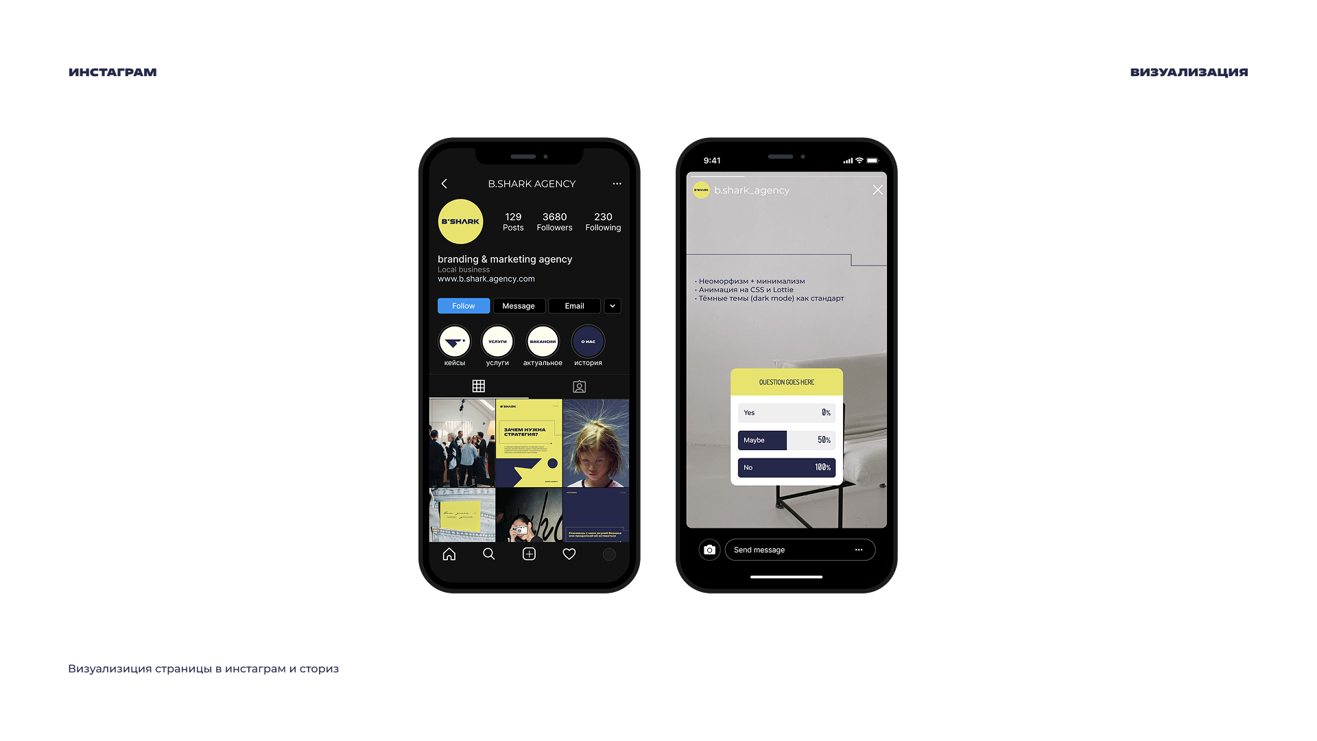 Фирменный стиль для агенства по брендингу B.SHARK — Изображение №31 — Брендинг, Графика на Dprofile