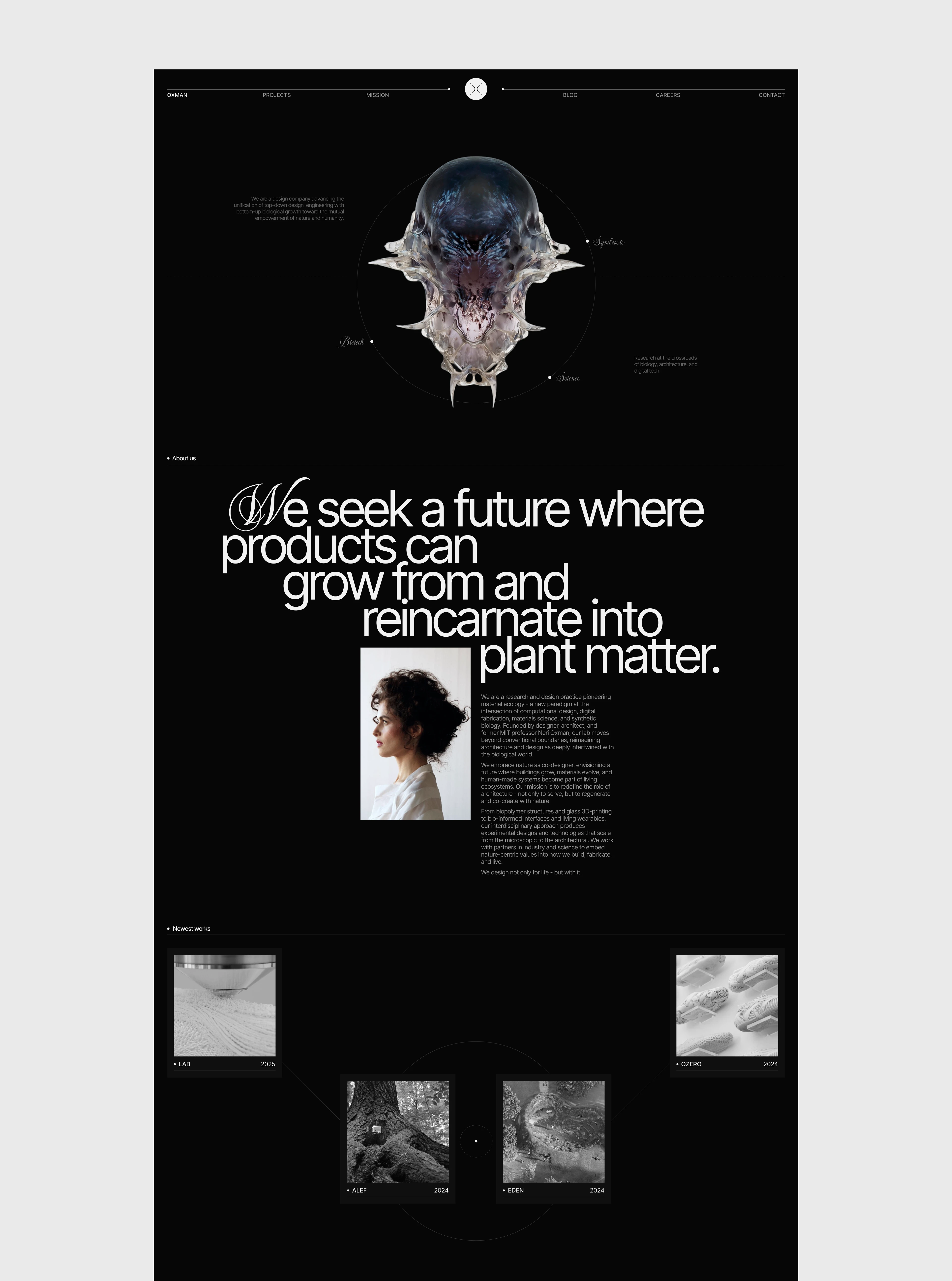 Oxman Lab — Изображение №2 — Интерфейсы, Брендинг на Dprofile