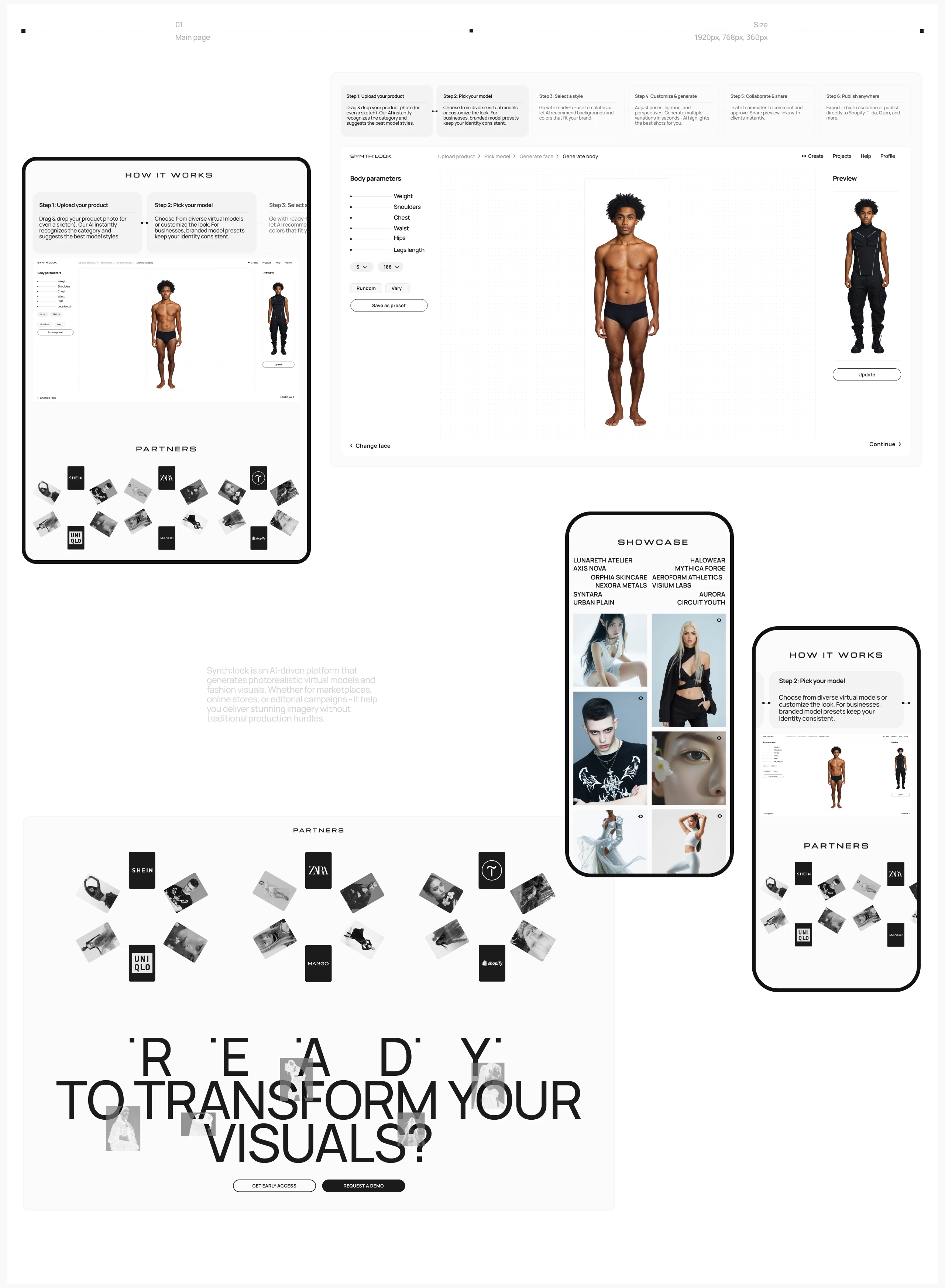 Synth:look — Изображение №3 — Интерфейсы на Dprofile