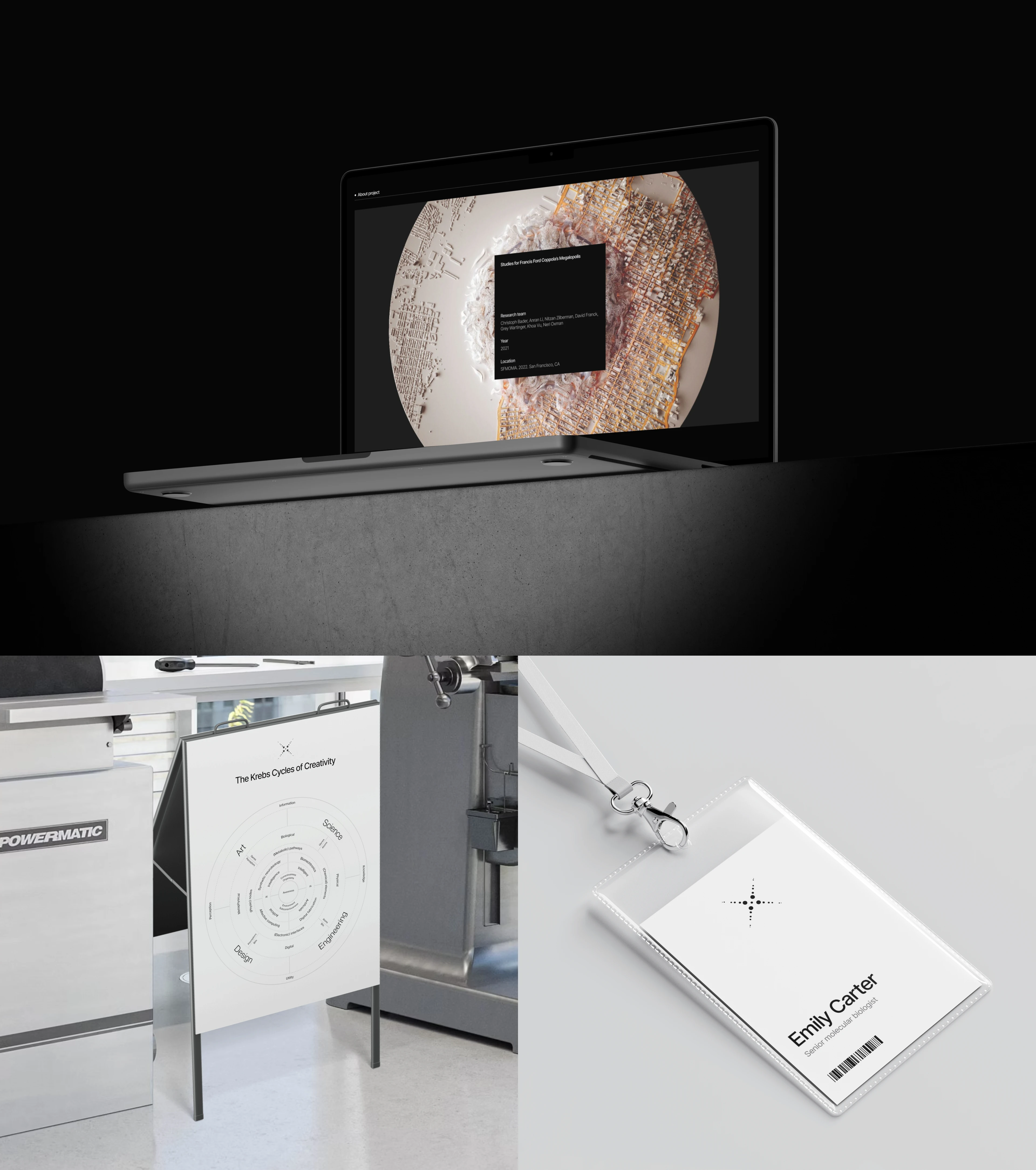 Oxman Lab — Изображение №6 — Интерфейсы, Брендинг на Dprofile