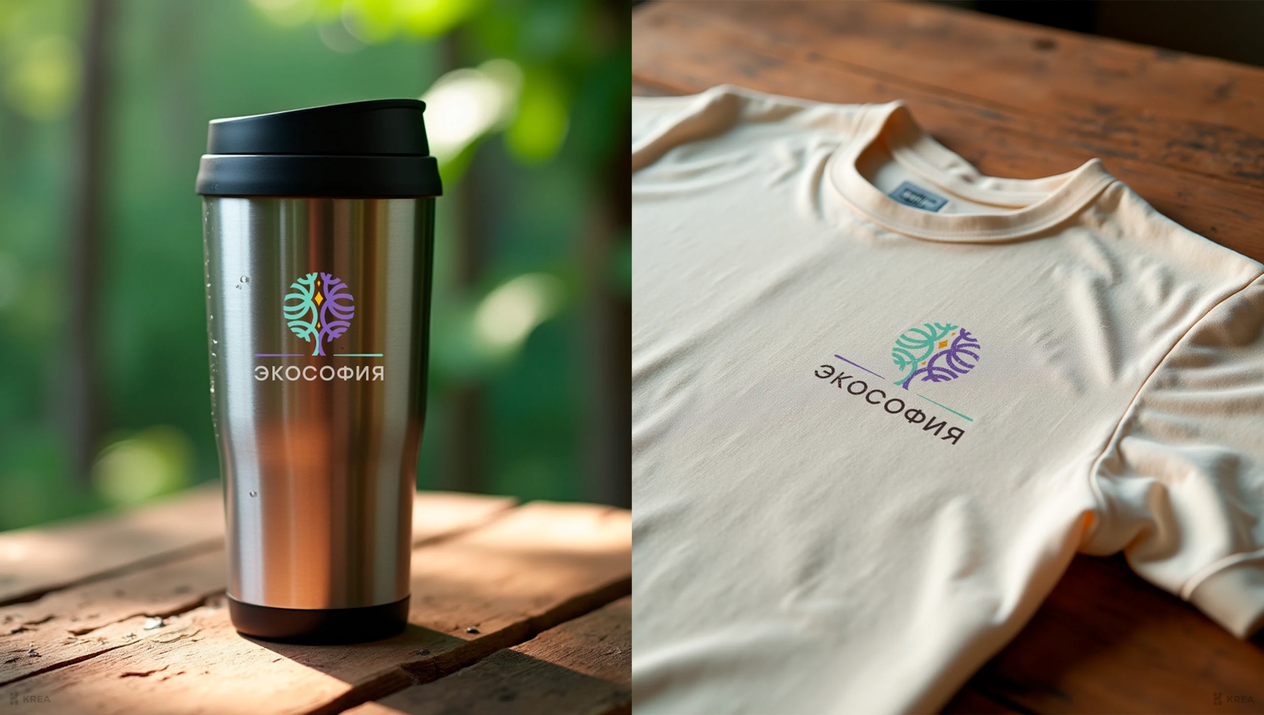 Айдентика для проекта «ЭКОСОФИЯ» — Изображение №13 — Брендинг на Dprofile