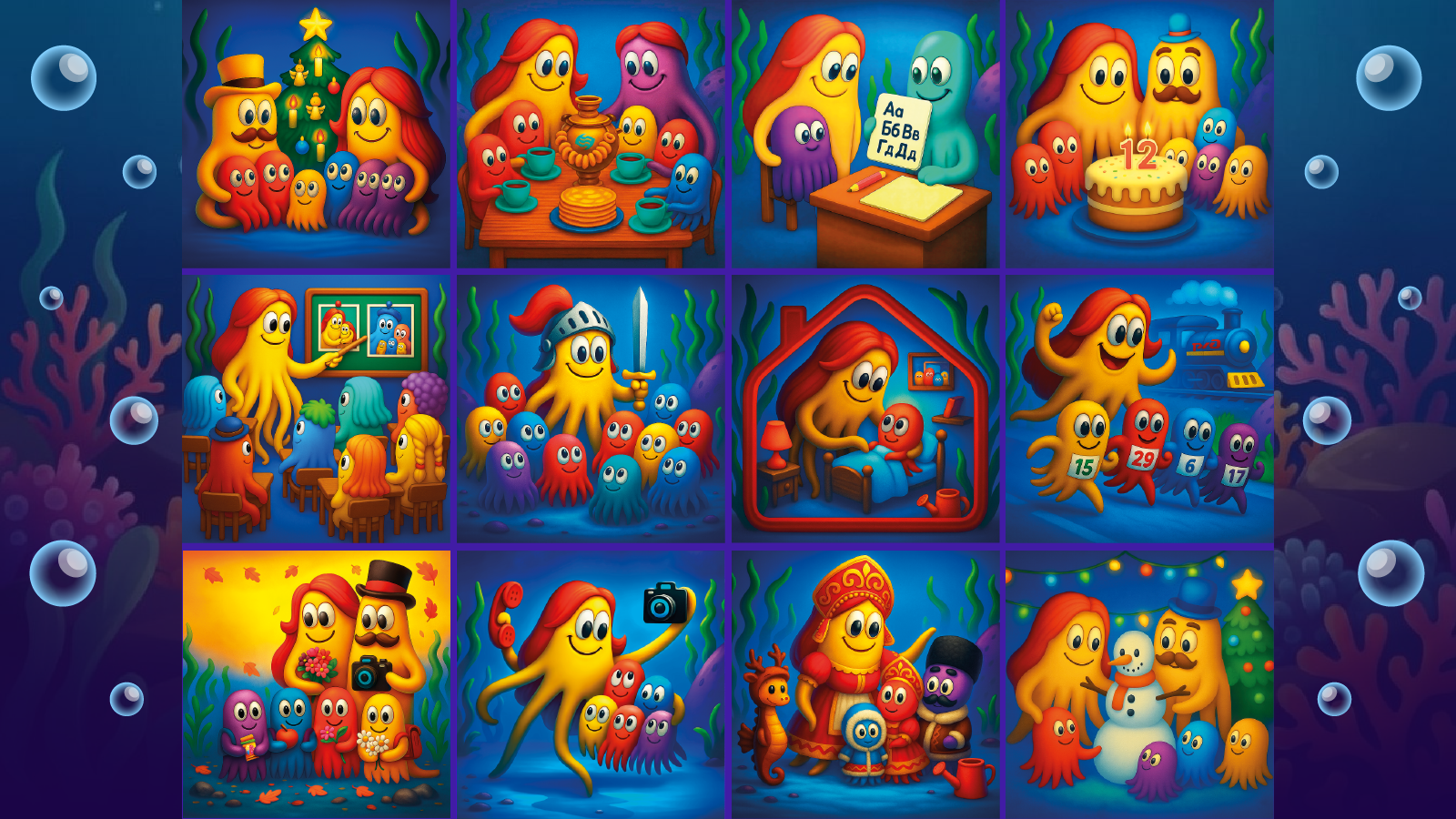 Календарь для благотворительного фонда — Изображение №4 — Иллюстрация, Графика на Dprofile