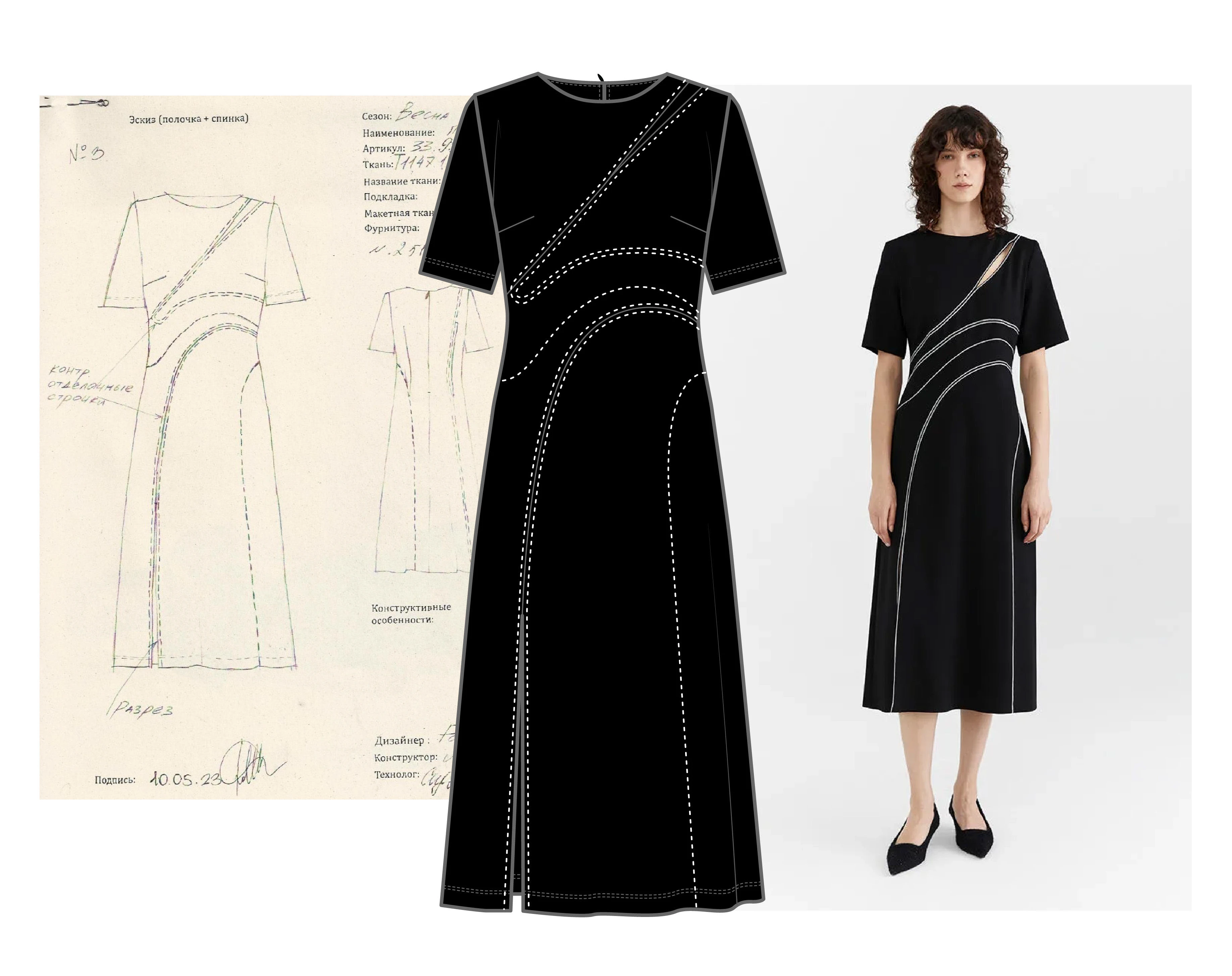 Эскизы женской одежды — Изображение №8 — Иллюстрация на Dprofile