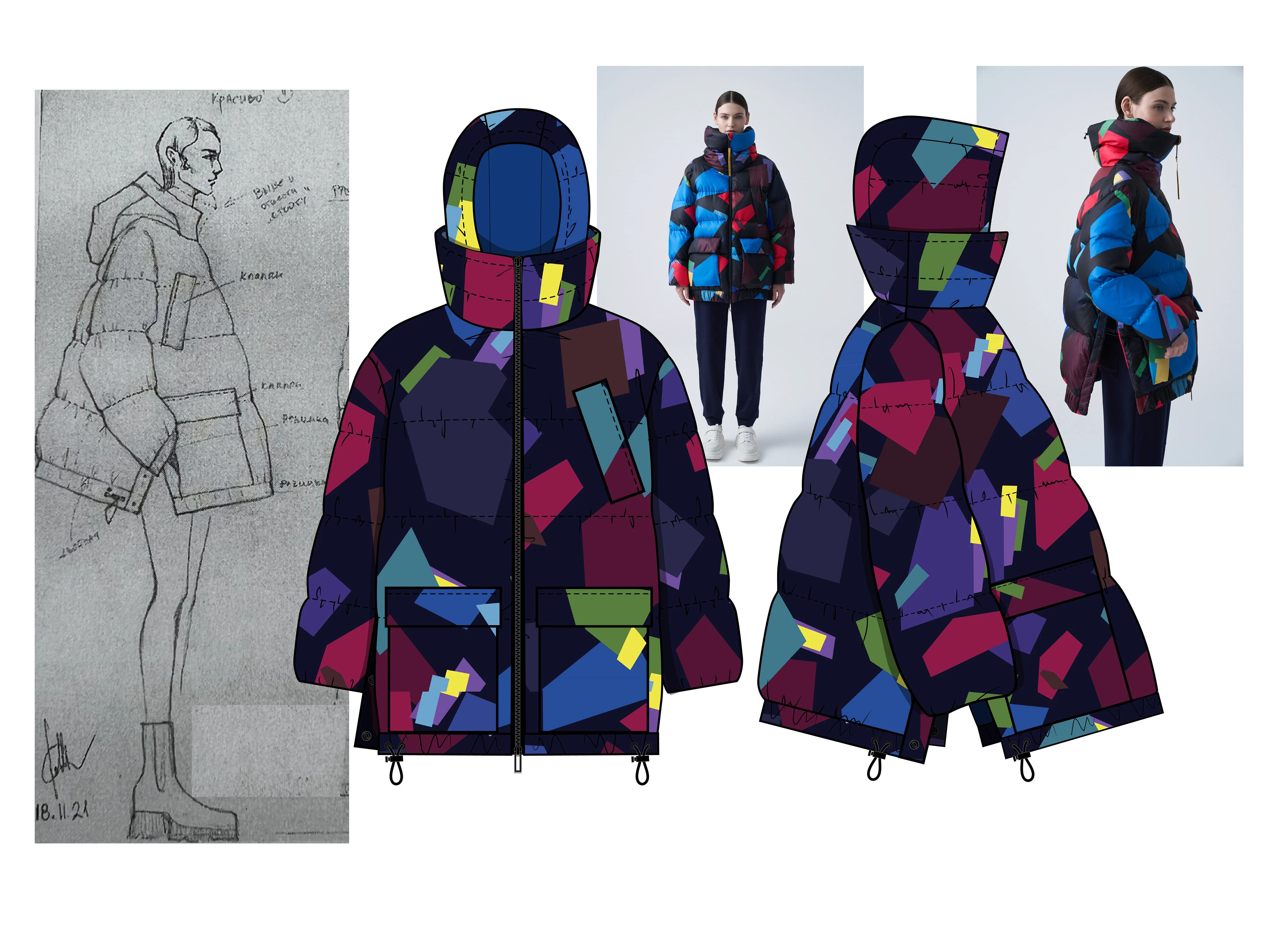 Эскизы женской одежды — Изображение №6 — Иллюстрация на Dprofile