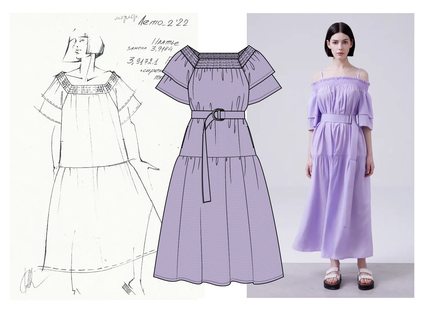 Эскизы женской одежды — Изображение №5 — Иллюстрация на Dprofile