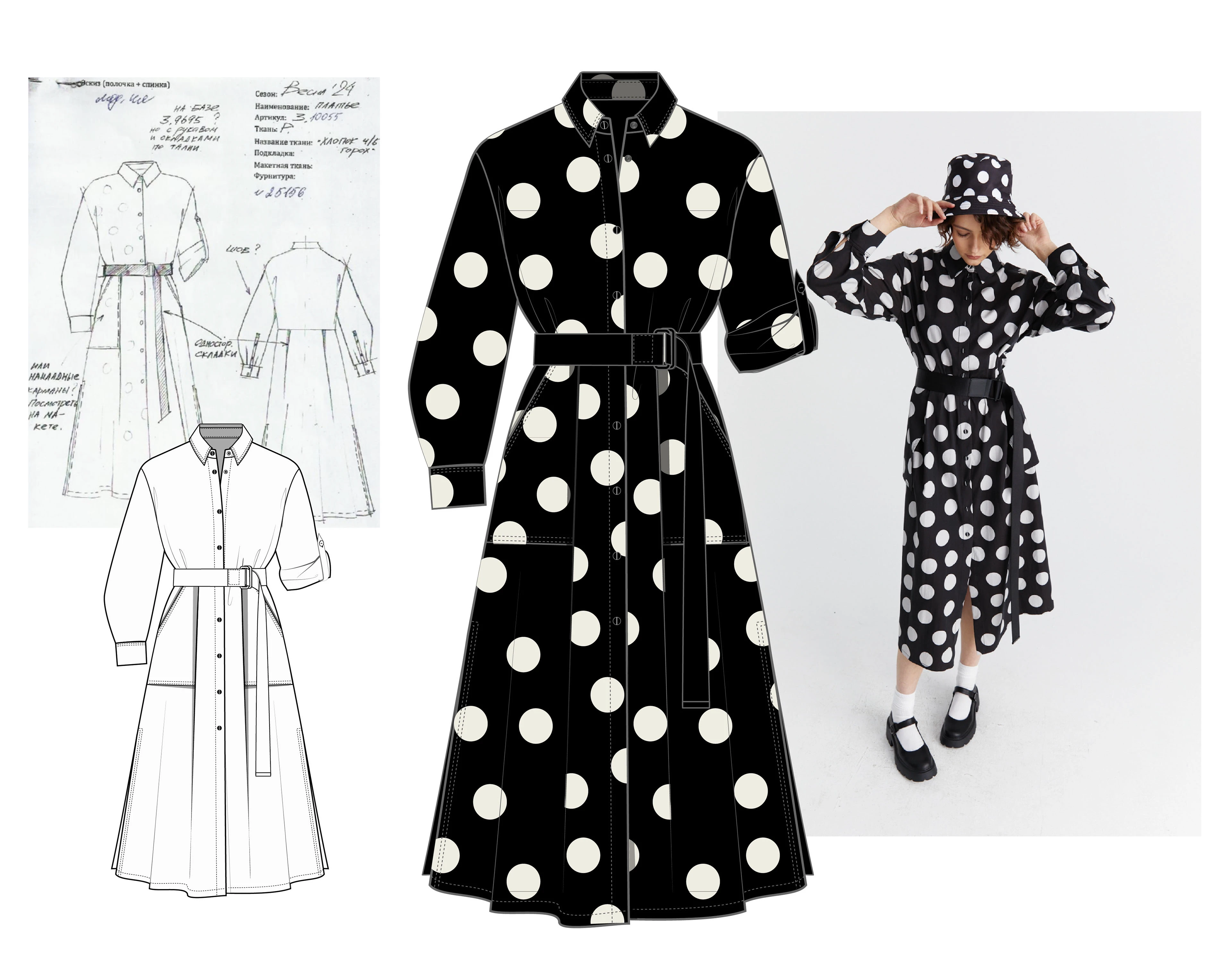 Эскизы женской одежды — Изображение №9 — Иллюстрация на Dprofile