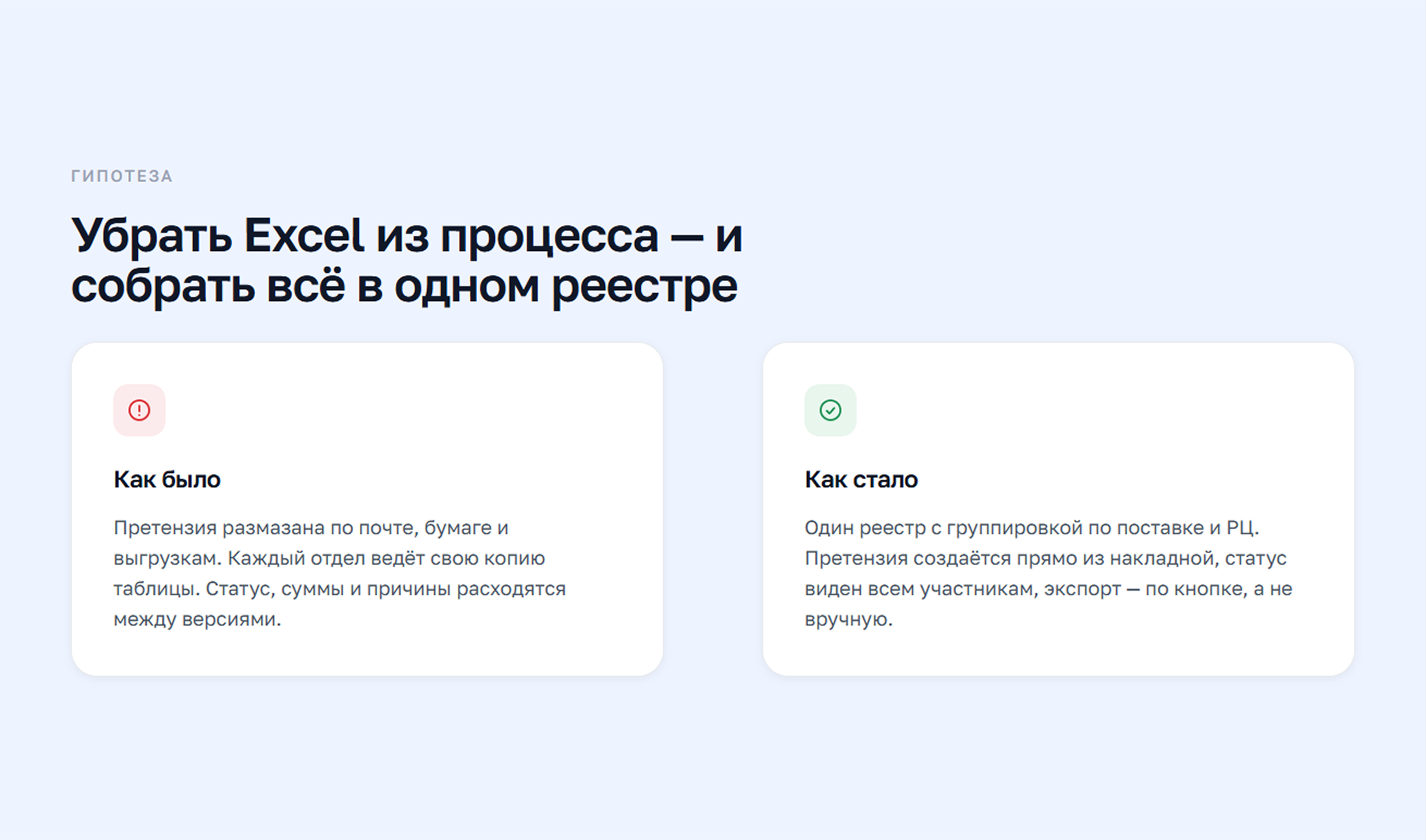 ClaimFlow · Портал ЦУМ — Изображение №5 — Интерфейсы на Dprofile
