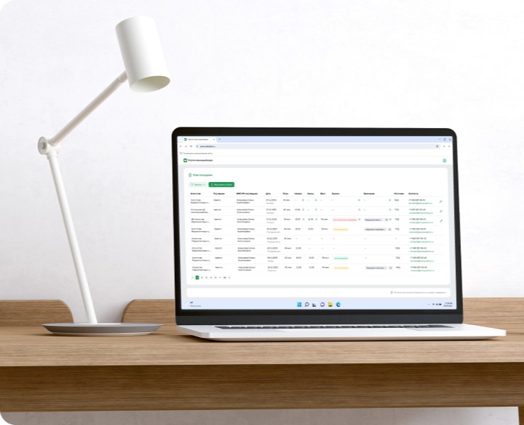 Портал мерчендайзеров — Интерфейсы на Dprofile