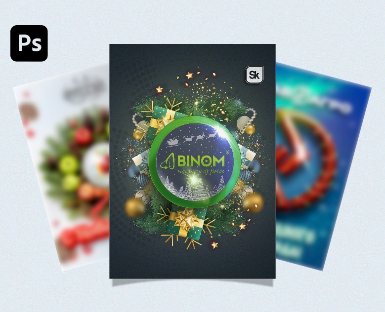 Новогодние открытки — Брендинг, Графика на Dprofile