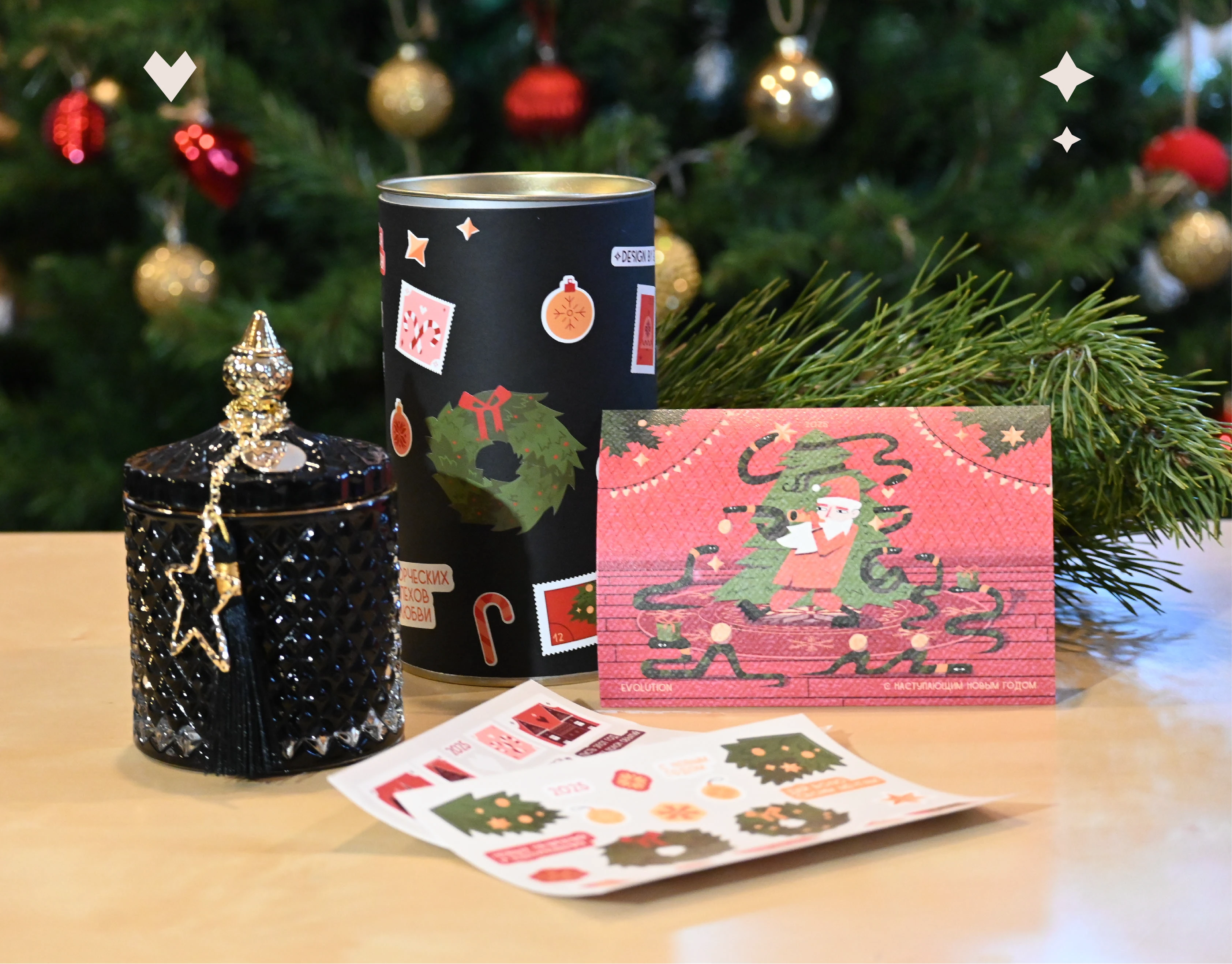открытки и подарков на новый год от Evolution — Изображение №6 — Брендинг, Иллюстрация на Dprofile