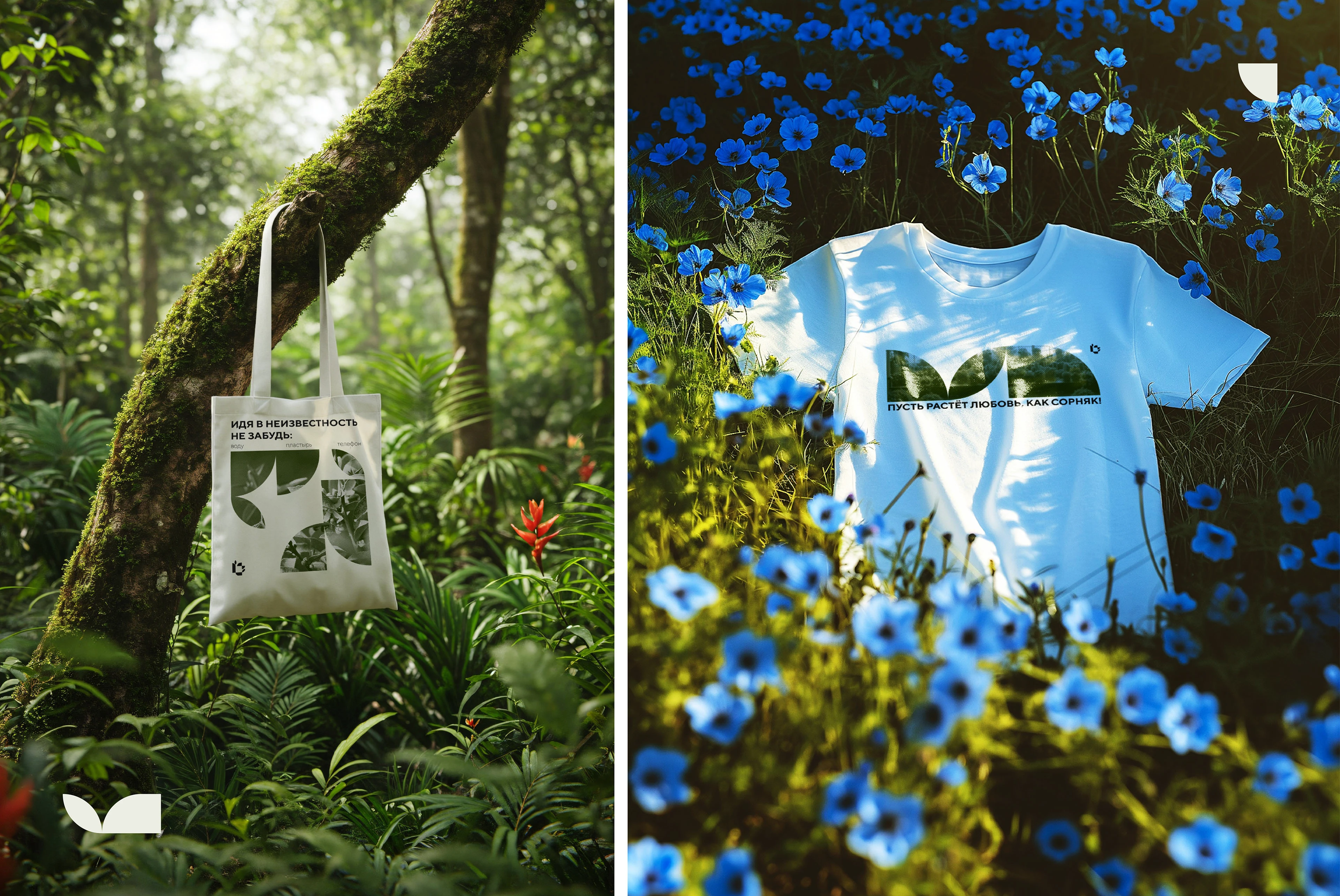 логотип био кластера Биополес — Изображение №10 — Брендинг на Dprofile